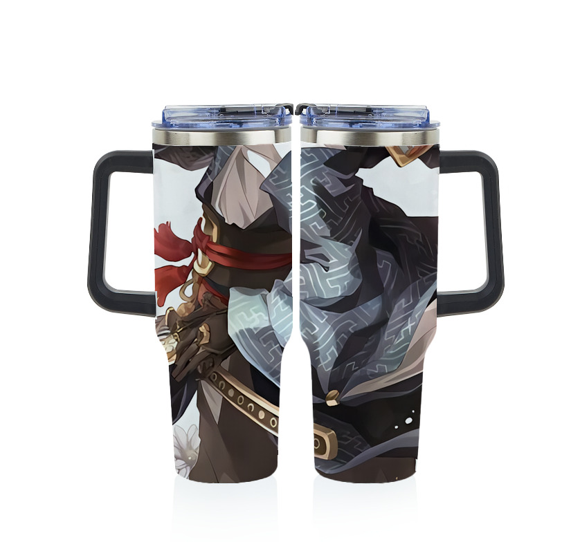 （画像用） 刀剣乱舞 Touken Ranbu 1200ｍLフルプリント車用タンブラー