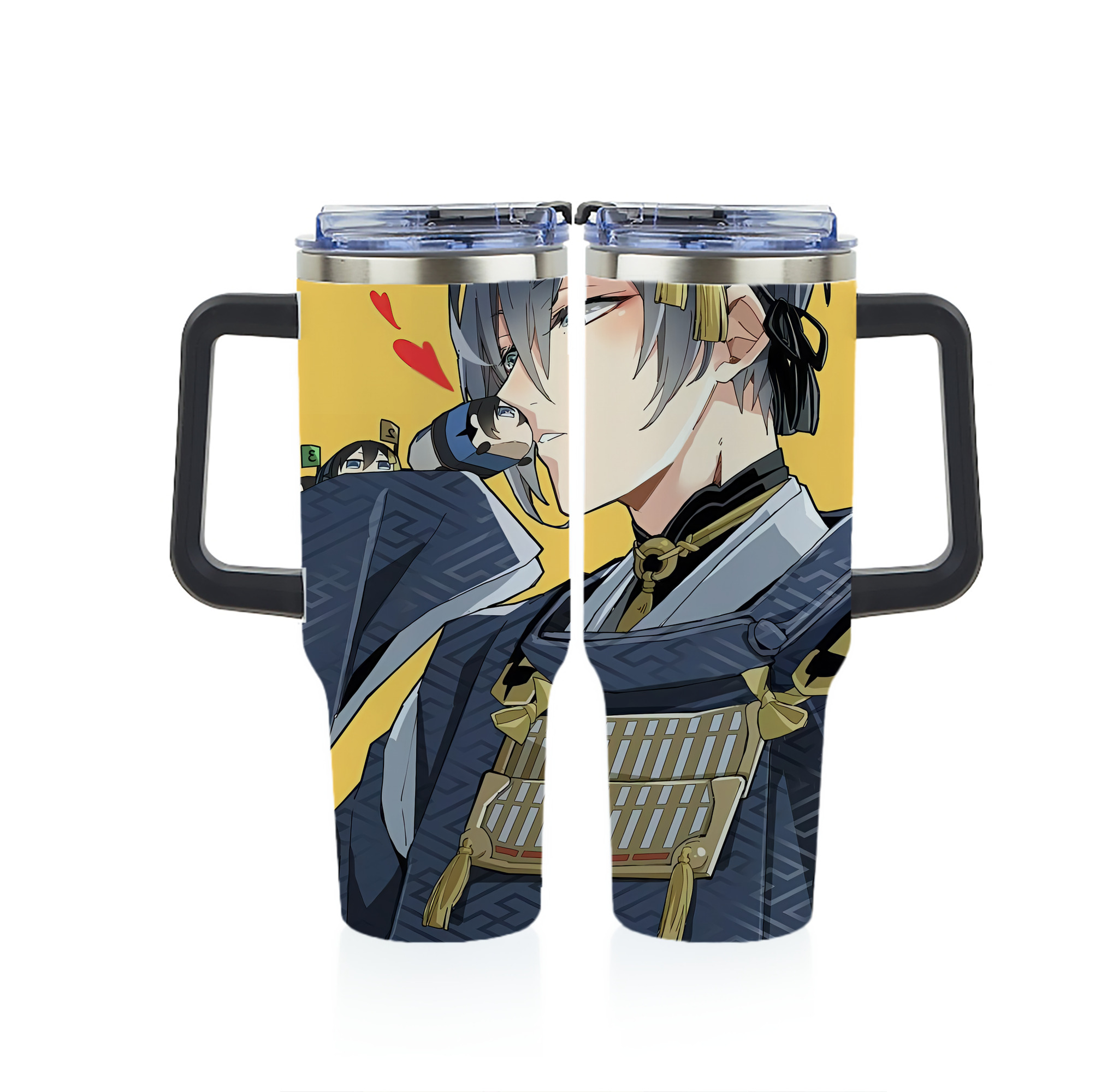 （画像用） 刀剣乱舞 Touken Ranbu 1200ｍLフルプリント車用タンブラー