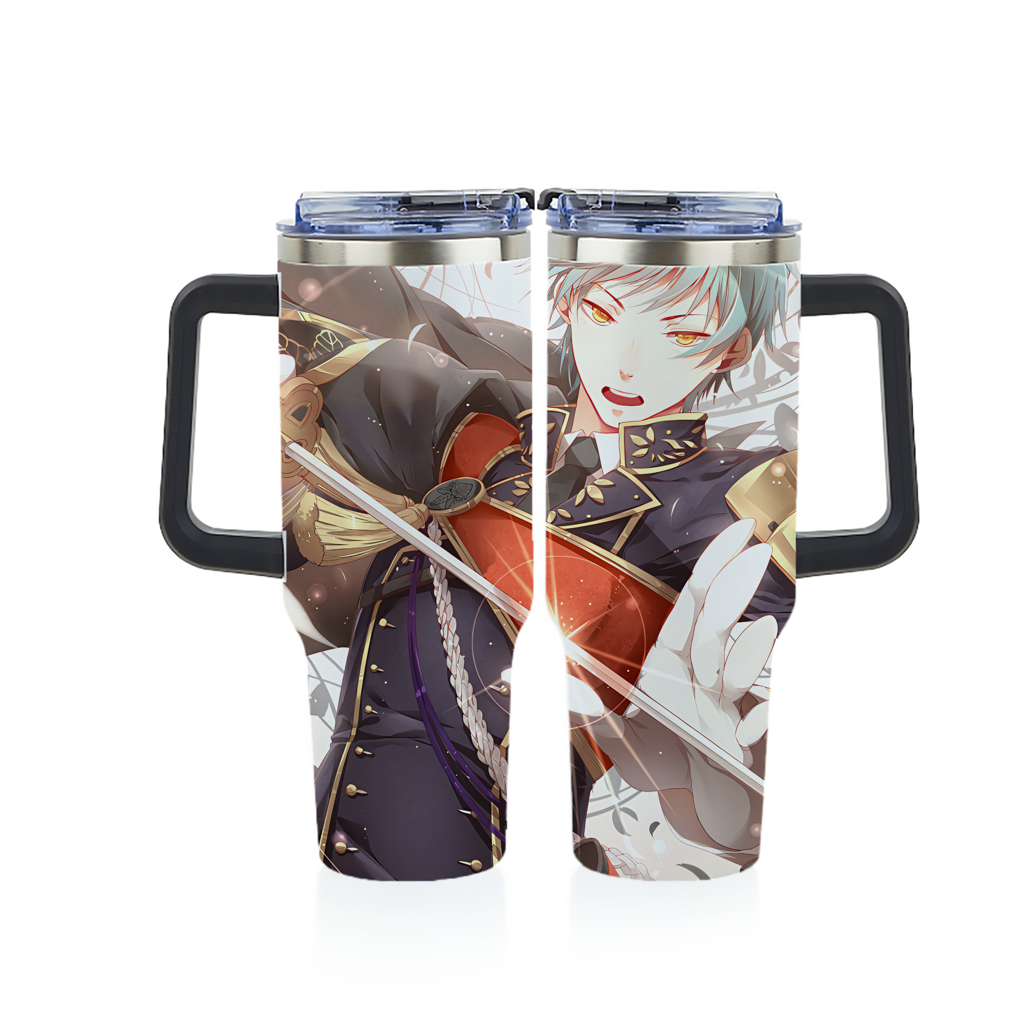 （画像用） 刀剣乱舞 Touken Ranbu 1200ｍLフルプリント車用タンブラー