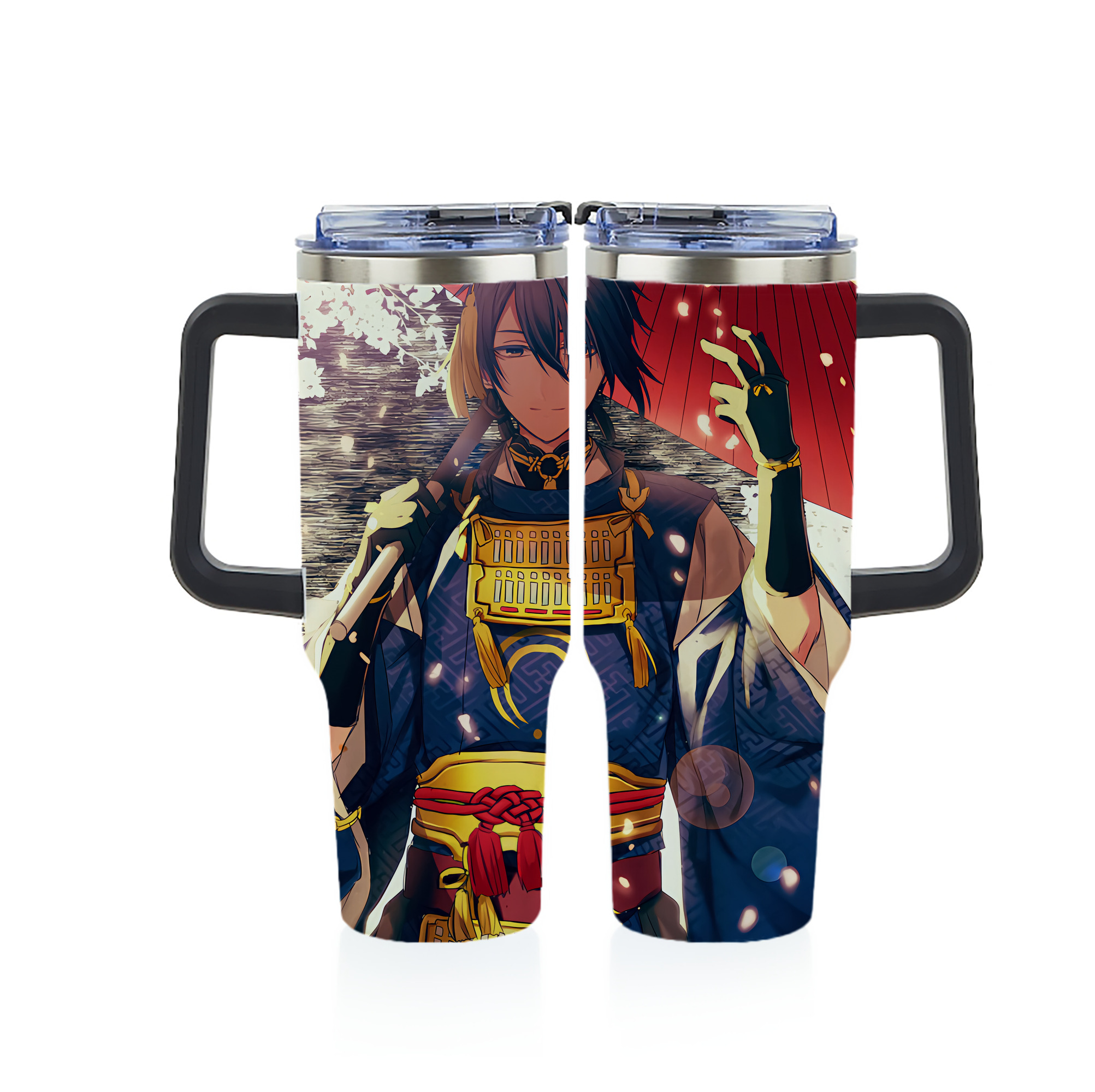 （画像用） 刀剣乱舞 Touken Ranbu 1200ｍLフルプリント車用タンブラー