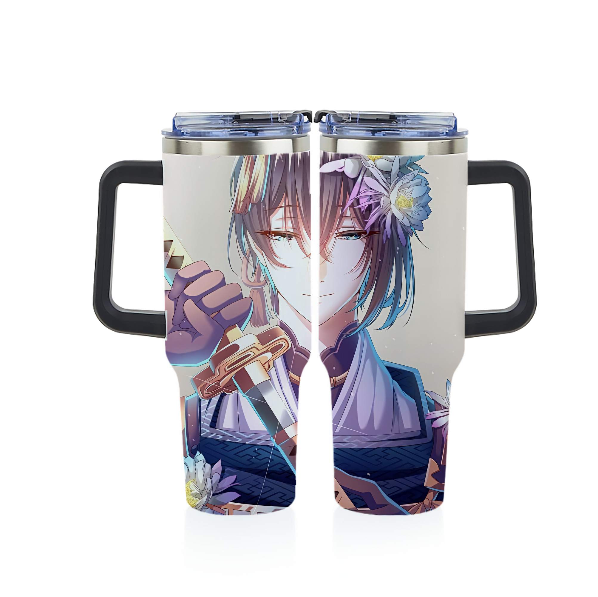 （画像用） 刀剣乱舞 Touken Ranbu 1200ｍLフルプリント車用タンブラー