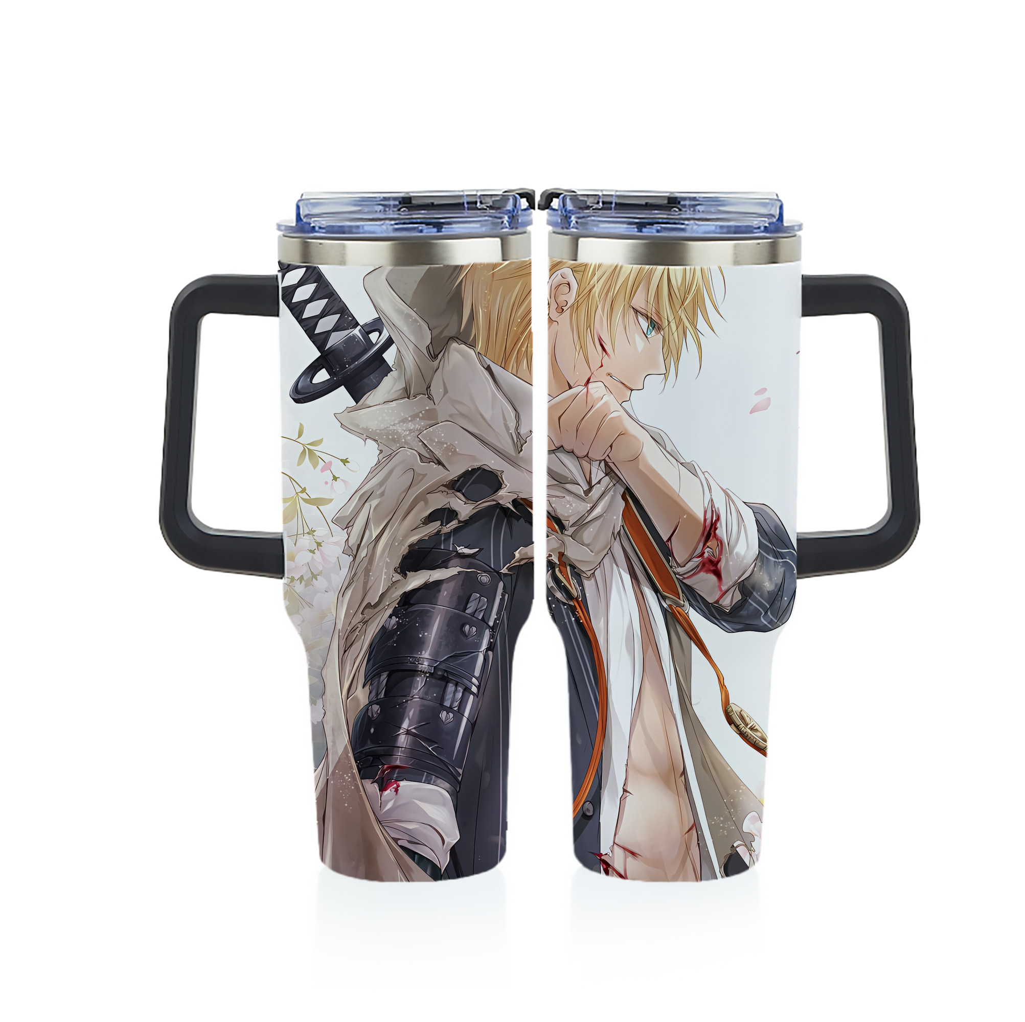 （画像用） 刀剣乱舞 Touken Ranbu 1200ｍLフルプリント車用タンブラー