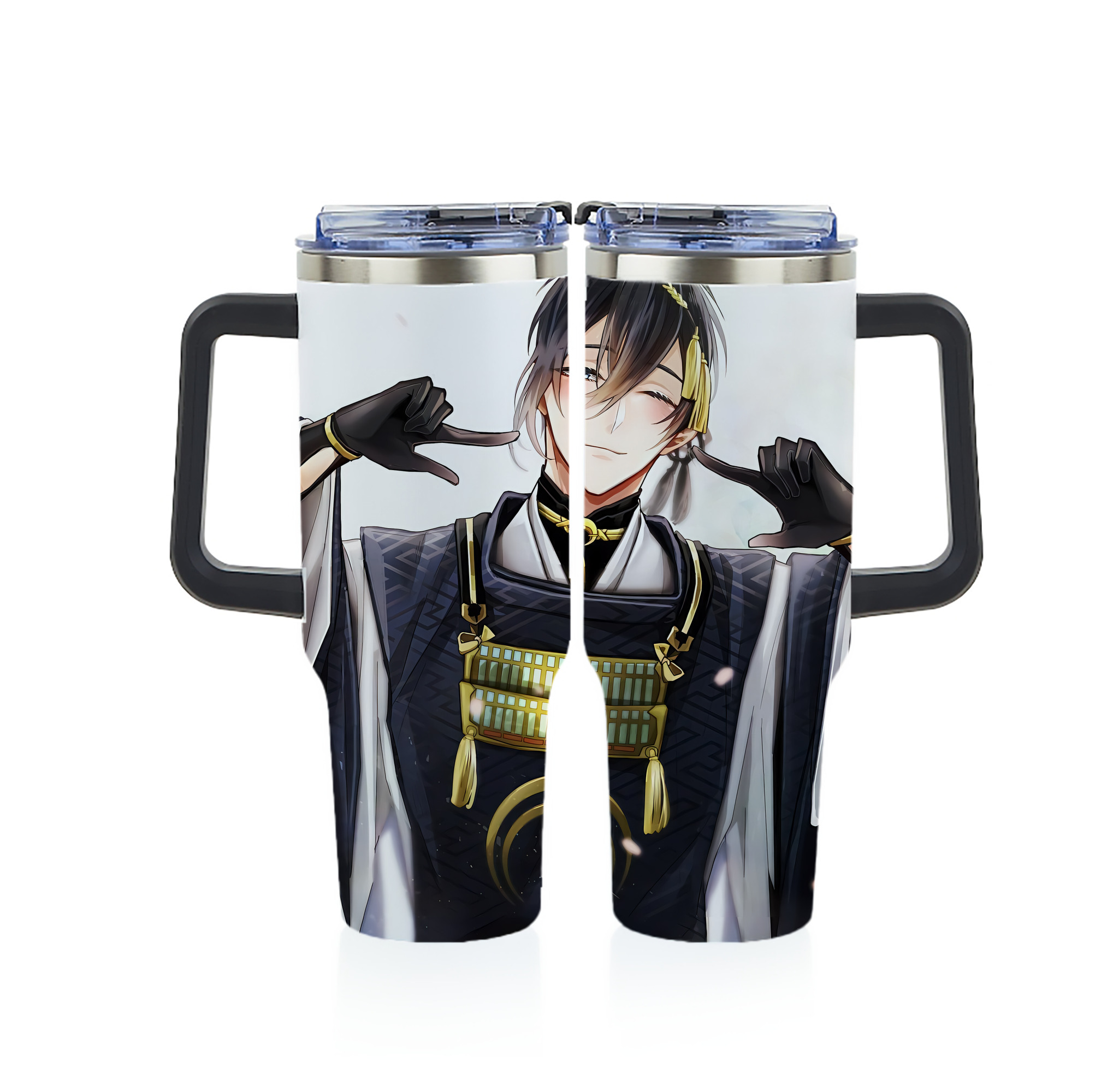 （画像用） 刀剣乱舞 Touken Ranbu 1200ｍLフルプリント車用タンブラー