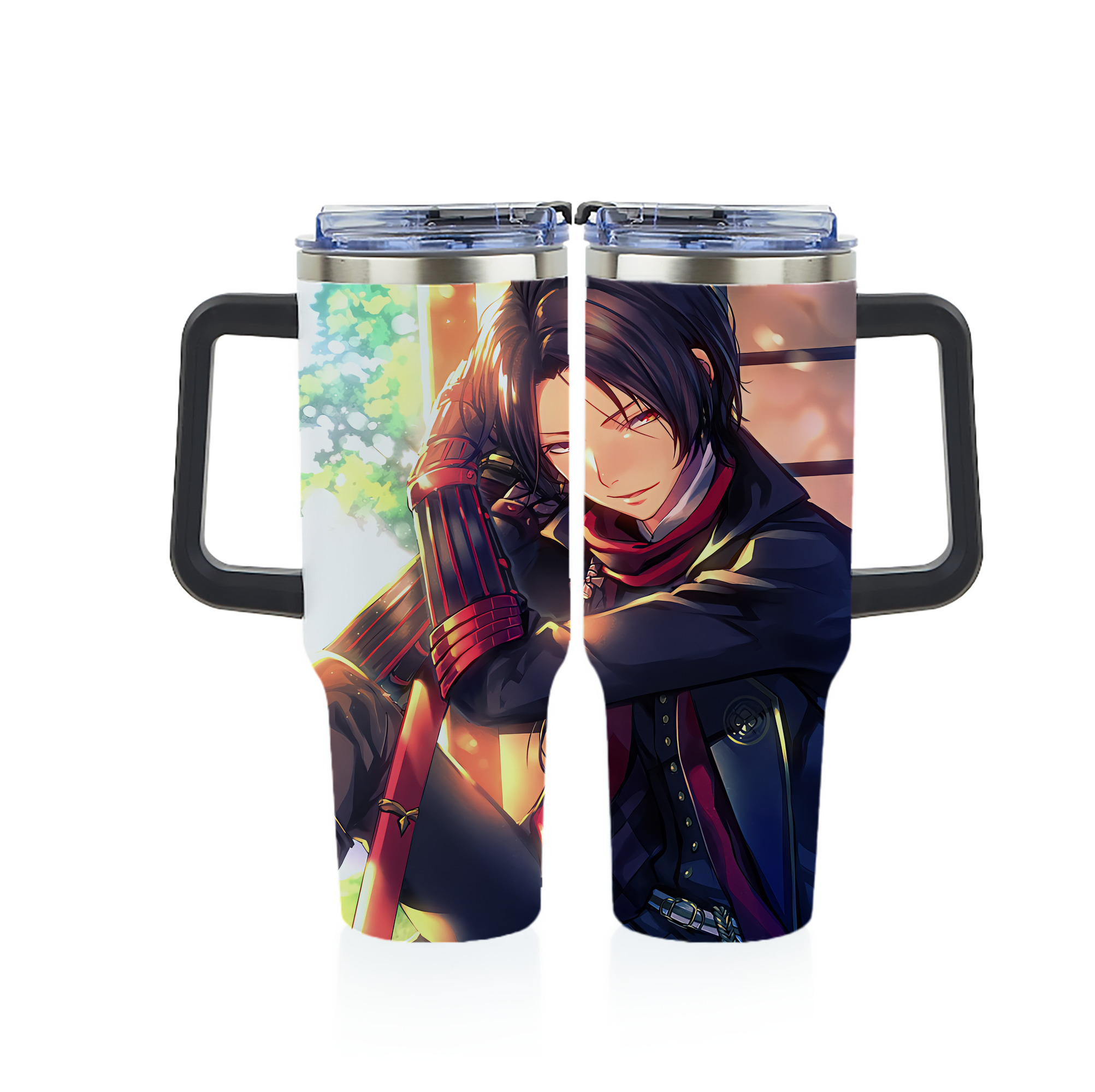 （画像用） 刀剣乱舞 Touken Ranbu 1200ｍLフルプリント車用タンブラー