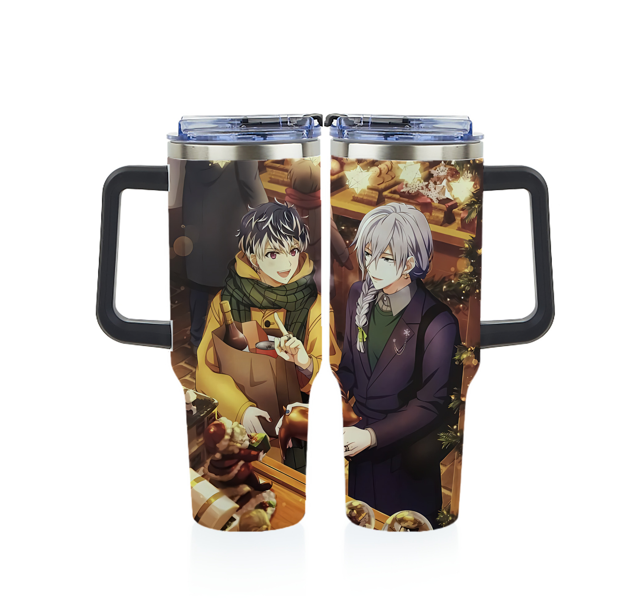 （画像用） 刀剣乱舞 Touken Ranbu 1200ｍLフルプリント車用タンブラー