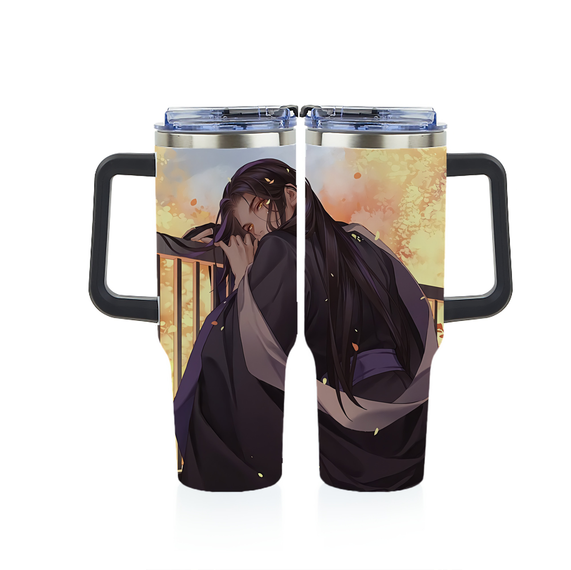 （画像用） 刀剣乱舞 Touken Ranbu 1200ｍLフルプリント車用タンブラー
