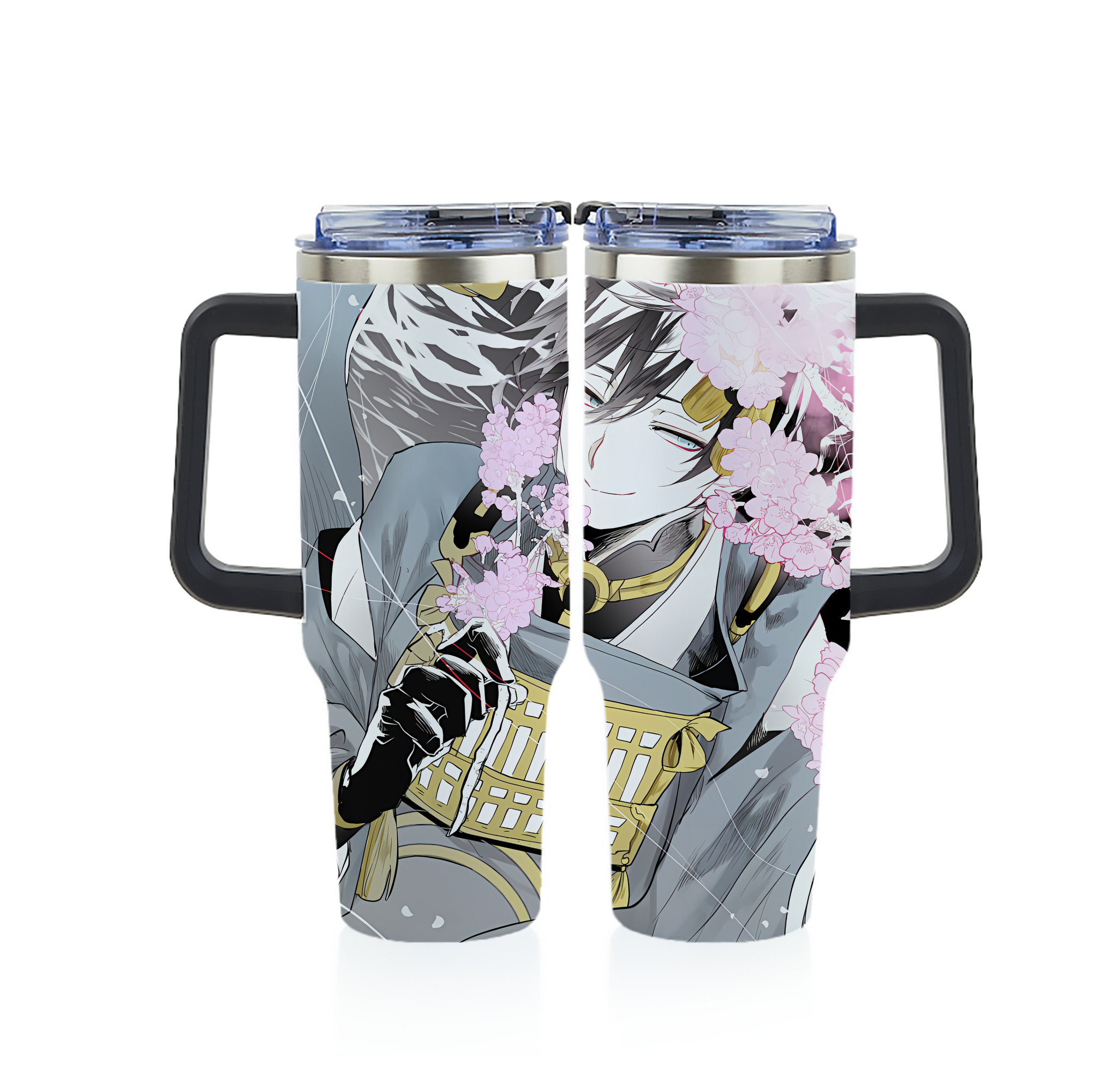 （画像用） 刀剣乱舞 Touken Ranbu 1200ｍLフルプリント車用タンブラー