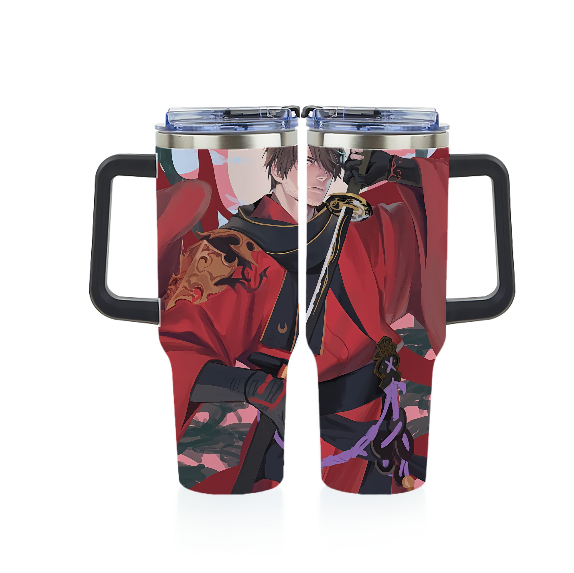 （画像用） 刀剣乱舞 Touken Ranbu 1200ｍLフルプリント車用タンブラー