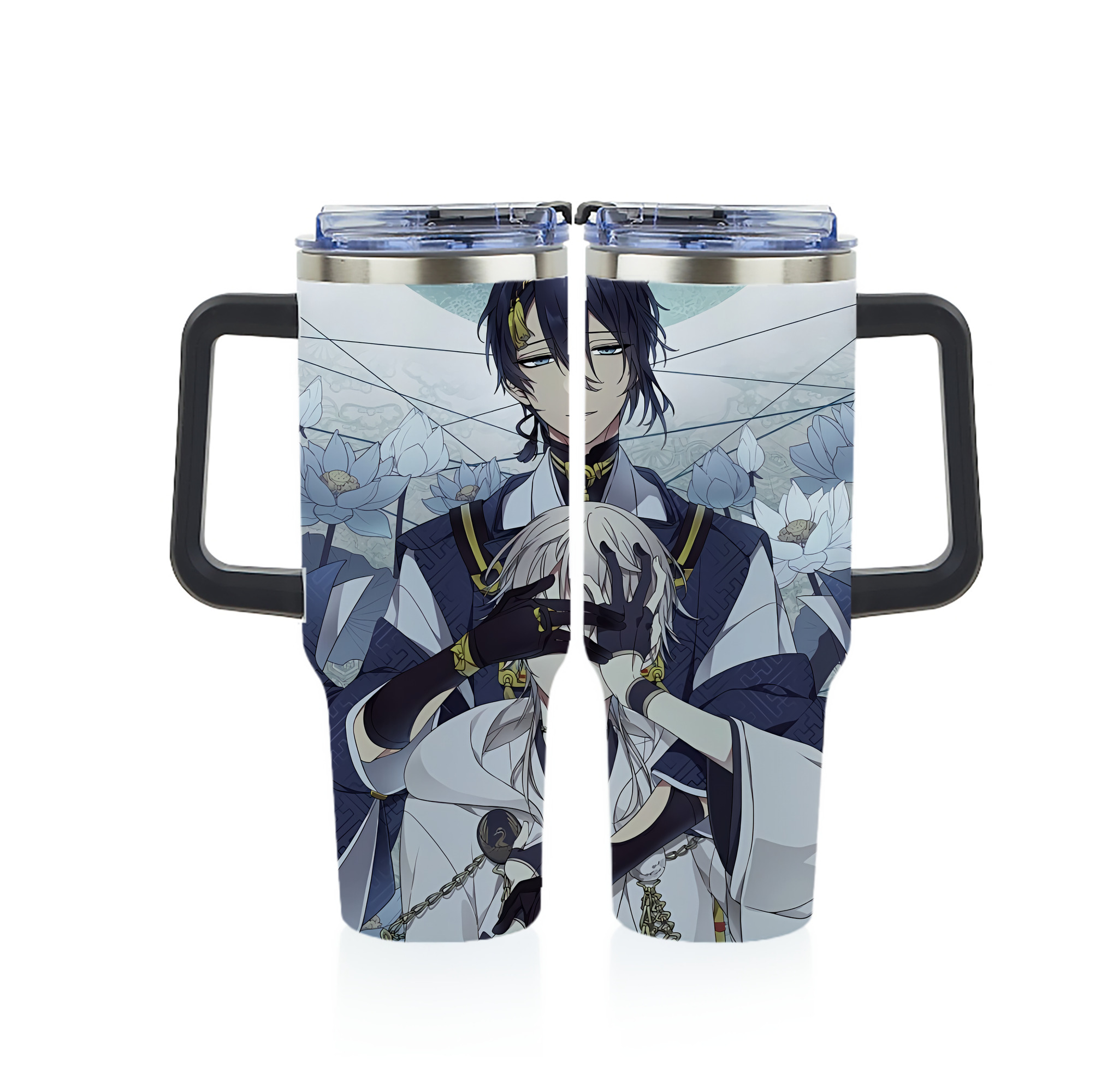 （画像用） 刀剣乱舞 Touken Ranbu 1200ｍLフルプリント車用タンブラー
