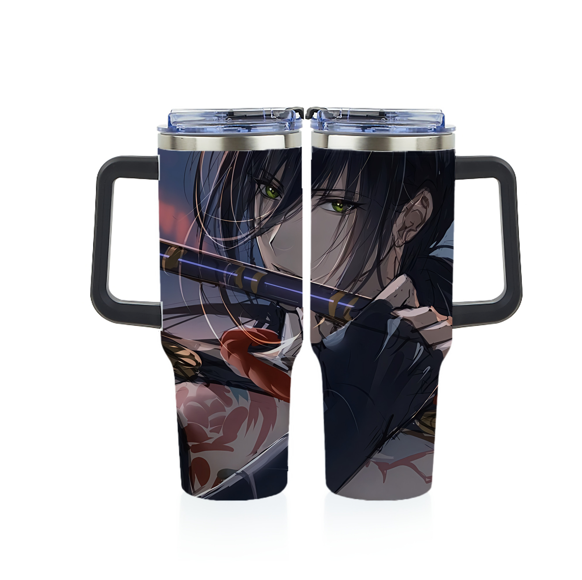 （画像用） 刀剣乱舞 Touken Ranbu 1200ｍLフルプリント車用タンブラー