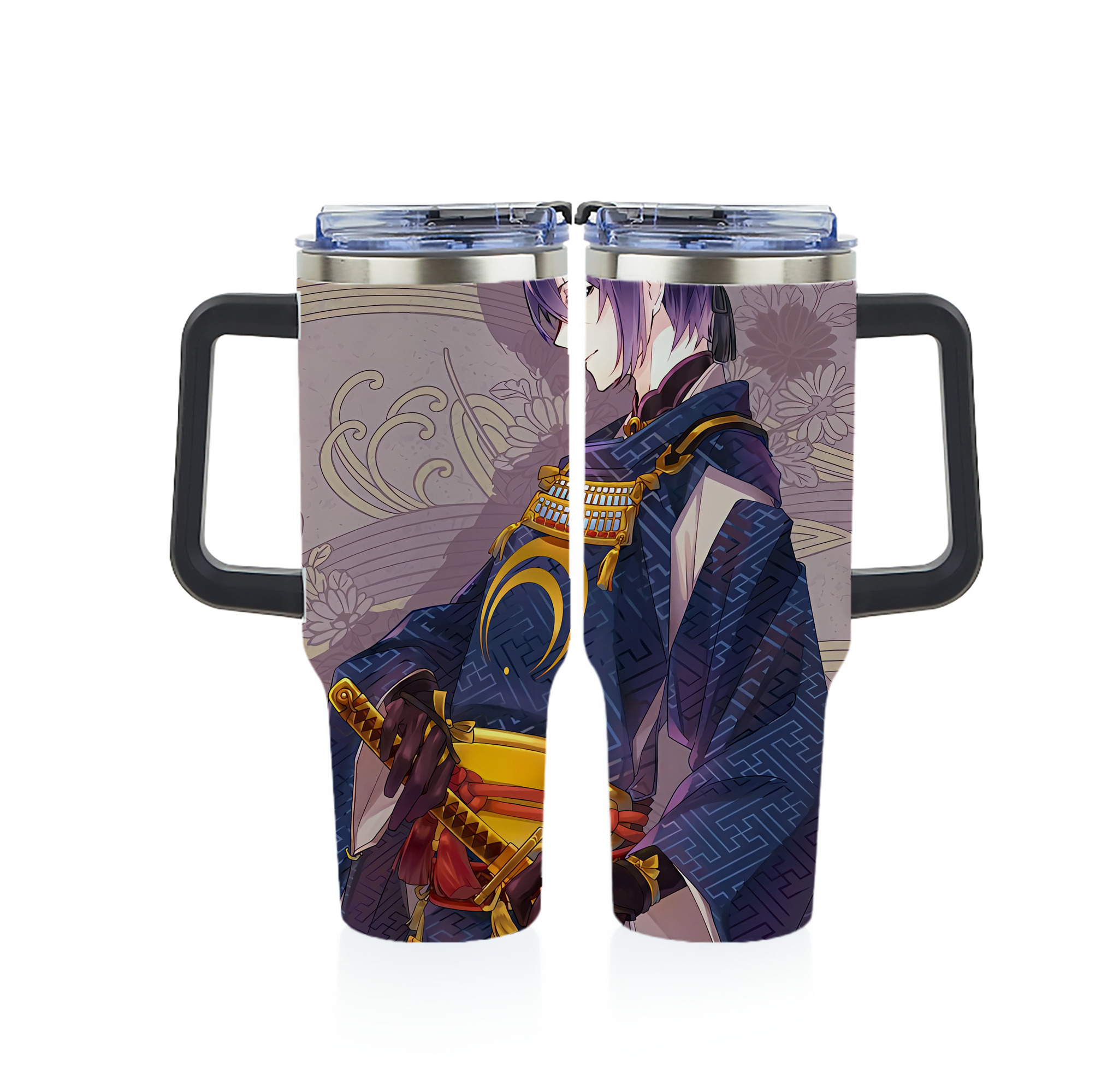 （画像用） 刀剣乱舞 Touken Ranbu 1200ｍLフルプリント車用タンブラー
