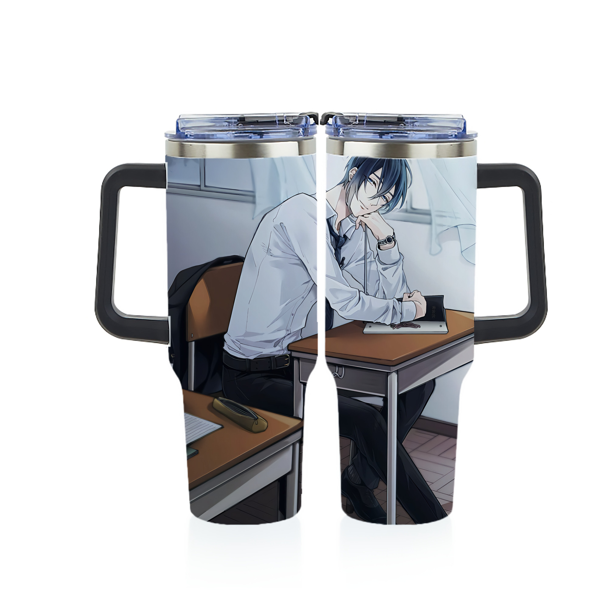 （画像用） 刀剣乱舞 Touken Ranbu 1200ｍLフルプリント車用タンブラー