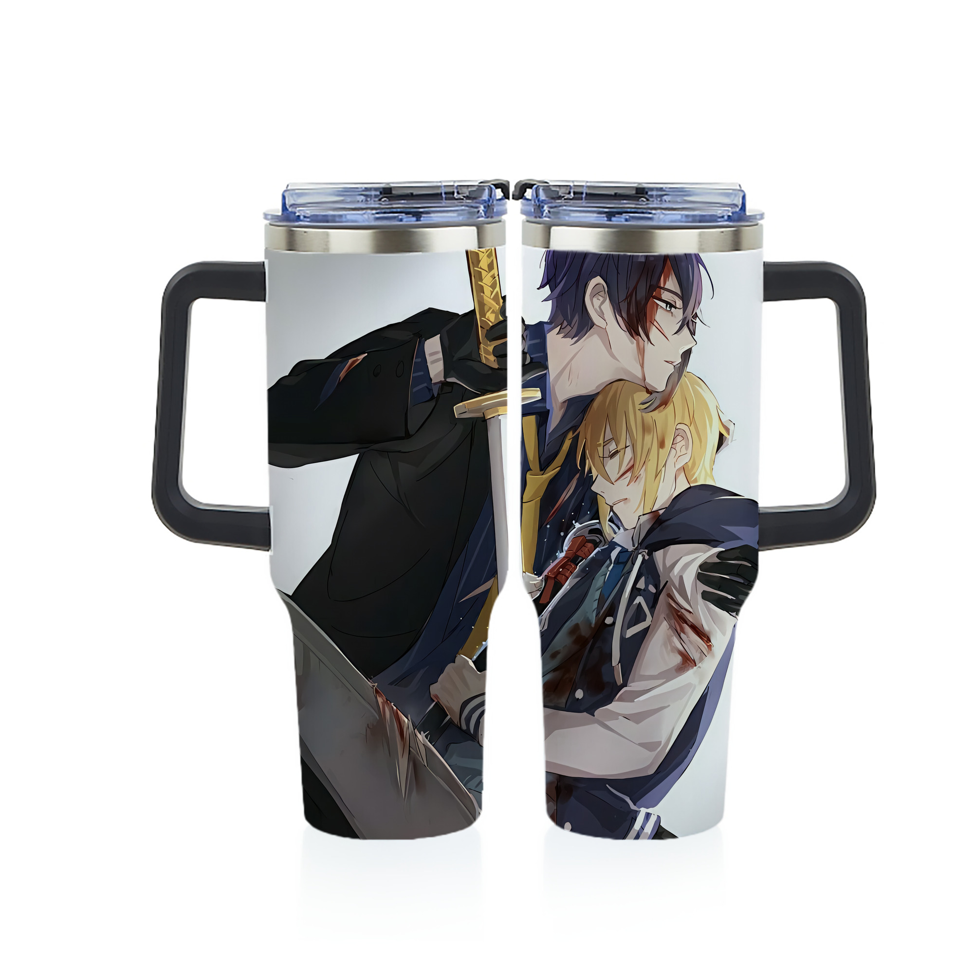 （画像用） 刀剣乱舞 Touken Ranbu 1200ｍLフルプリント車用タンブラー