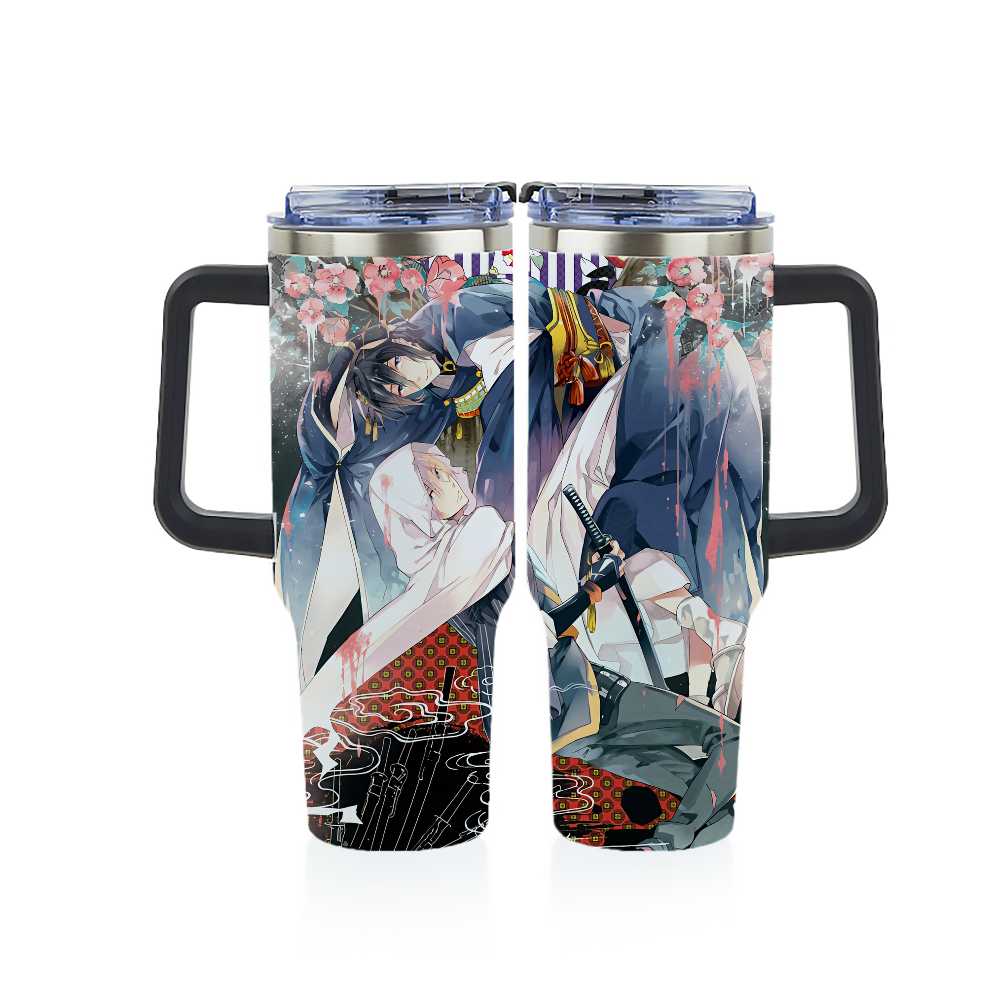 （画像用） 刀剣乱舞 Touken Ranbu 1200ｍLフルプリント車用タンブラー