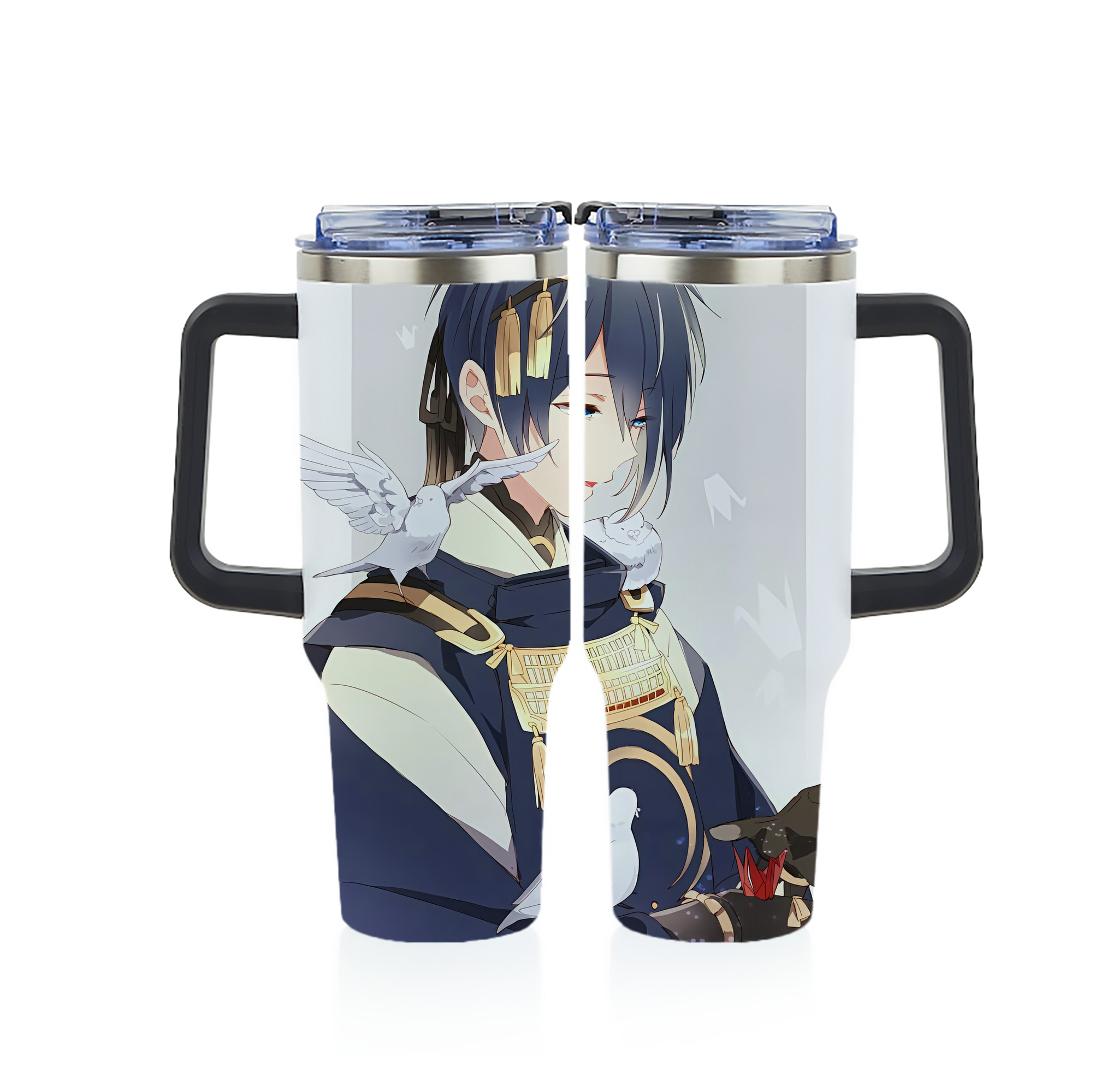 （画像用） 刀剣乱舞 Touken Ranbu 1200ｍLフルプリント車用タンブラー