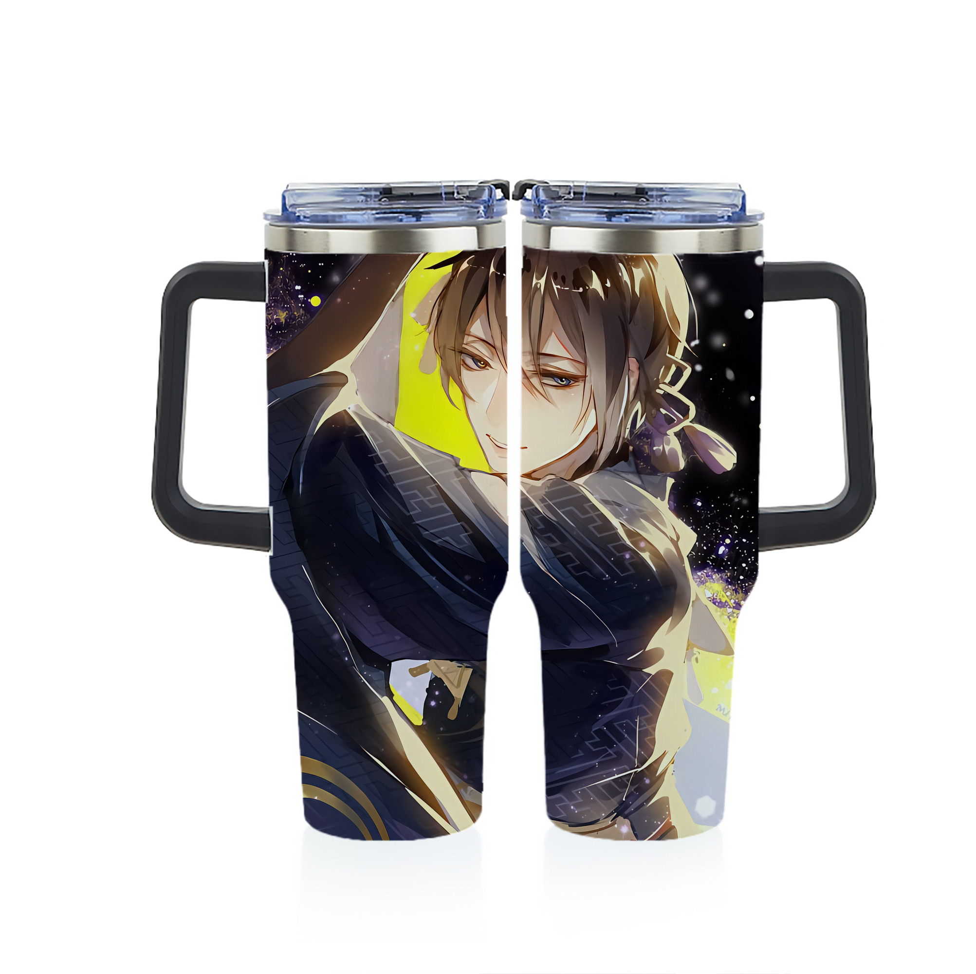 （画像用） 刀剣乱舞 Touken Ranbu 1200ｍLフルプリント車用タンブラー