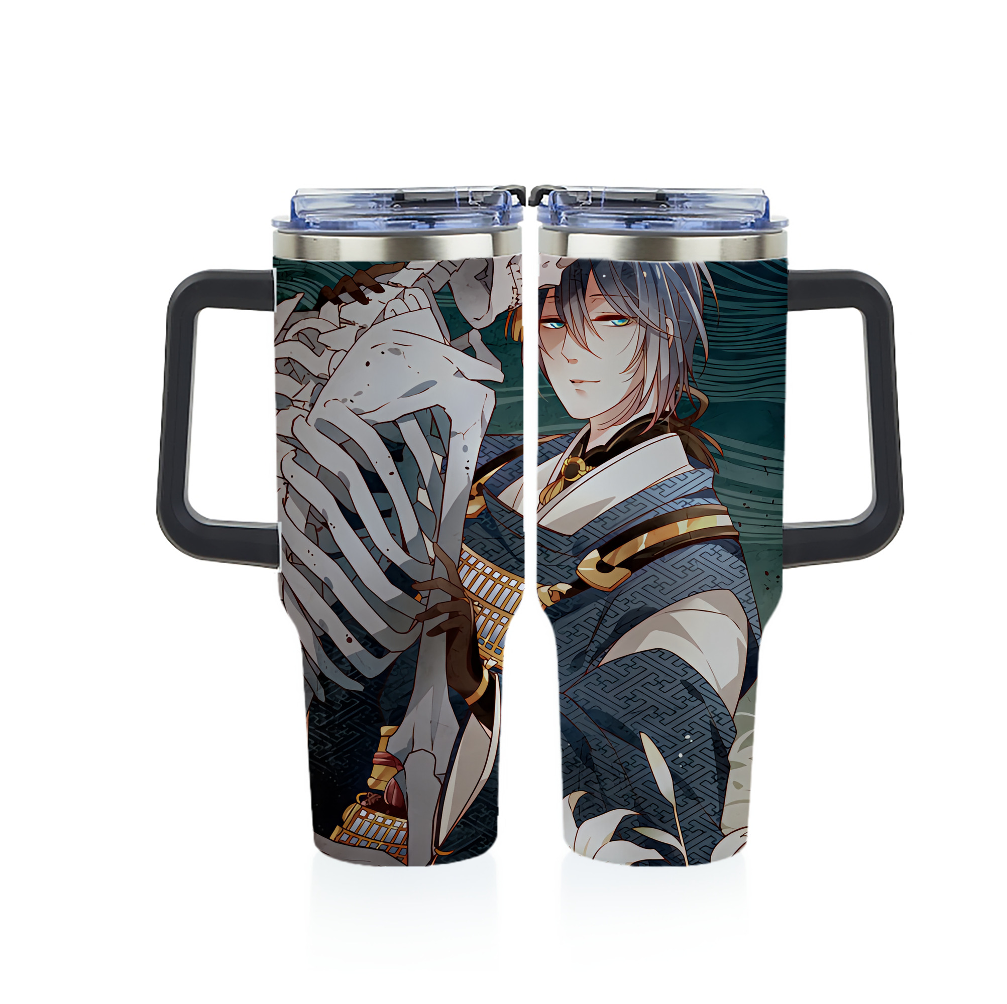 （画像用） 刀剣乱舞 Touken Ranbu 1200ｍLフルプリント車用タンブラー