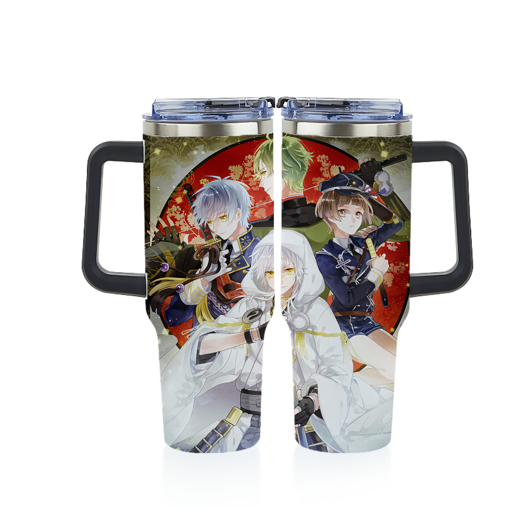（画像用） 刀剣乱舞 Touken Ranbu 1200ｍLフルプリント車用タンブラー