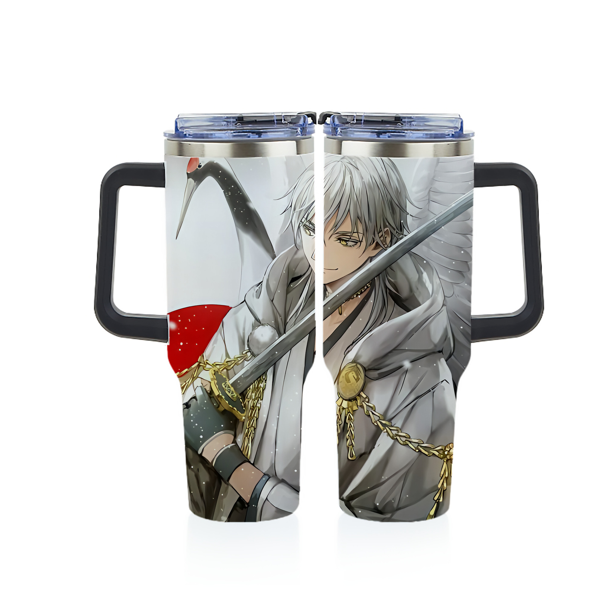（画像用） 刀剣乱舞 Touken Ranbu 1200ｍLフルプリント車用タンブラー