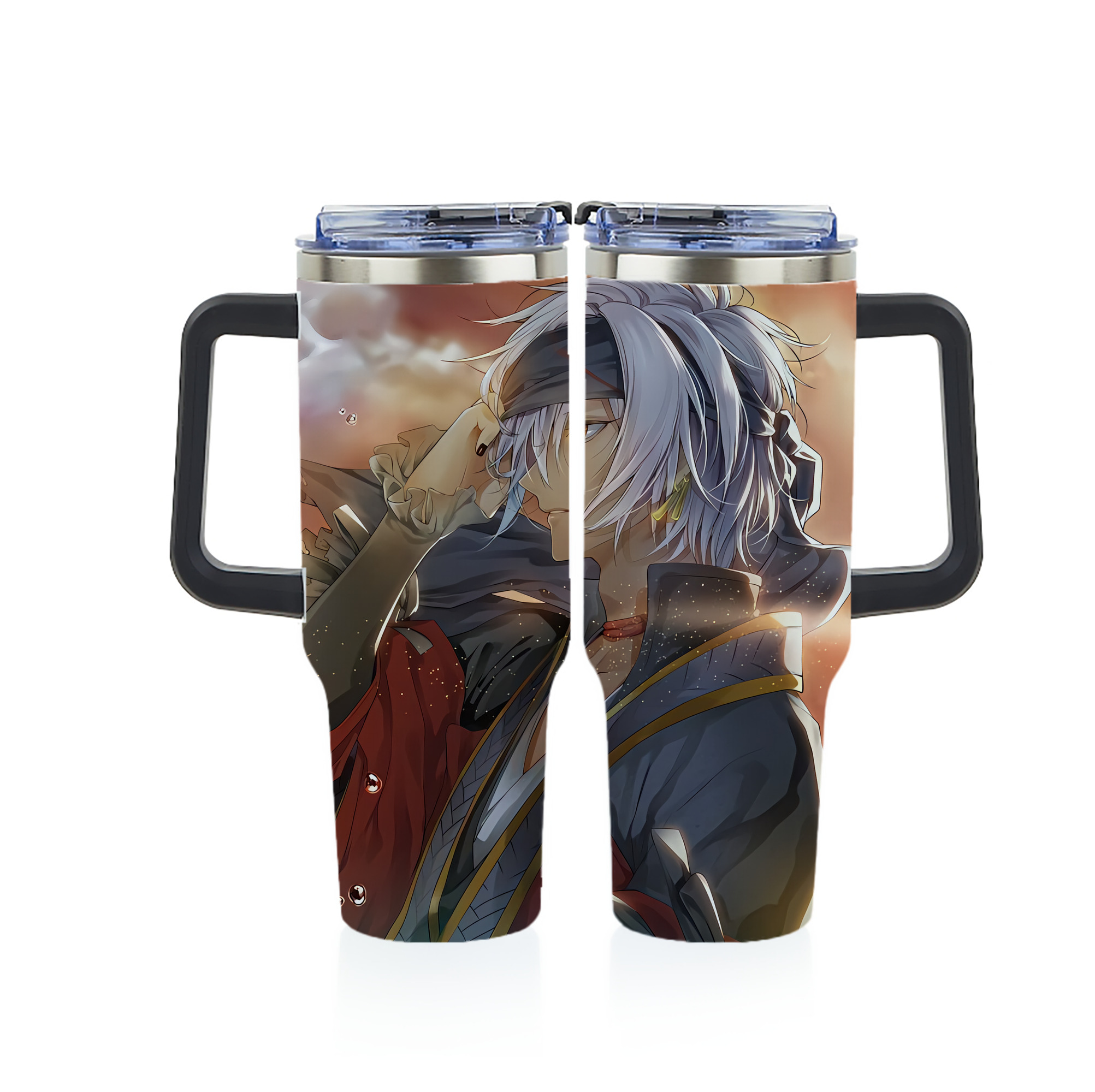（画像用） 刀剣乱舞 Touken Ranbu 1200ｍLフルプリント車用タンブラー