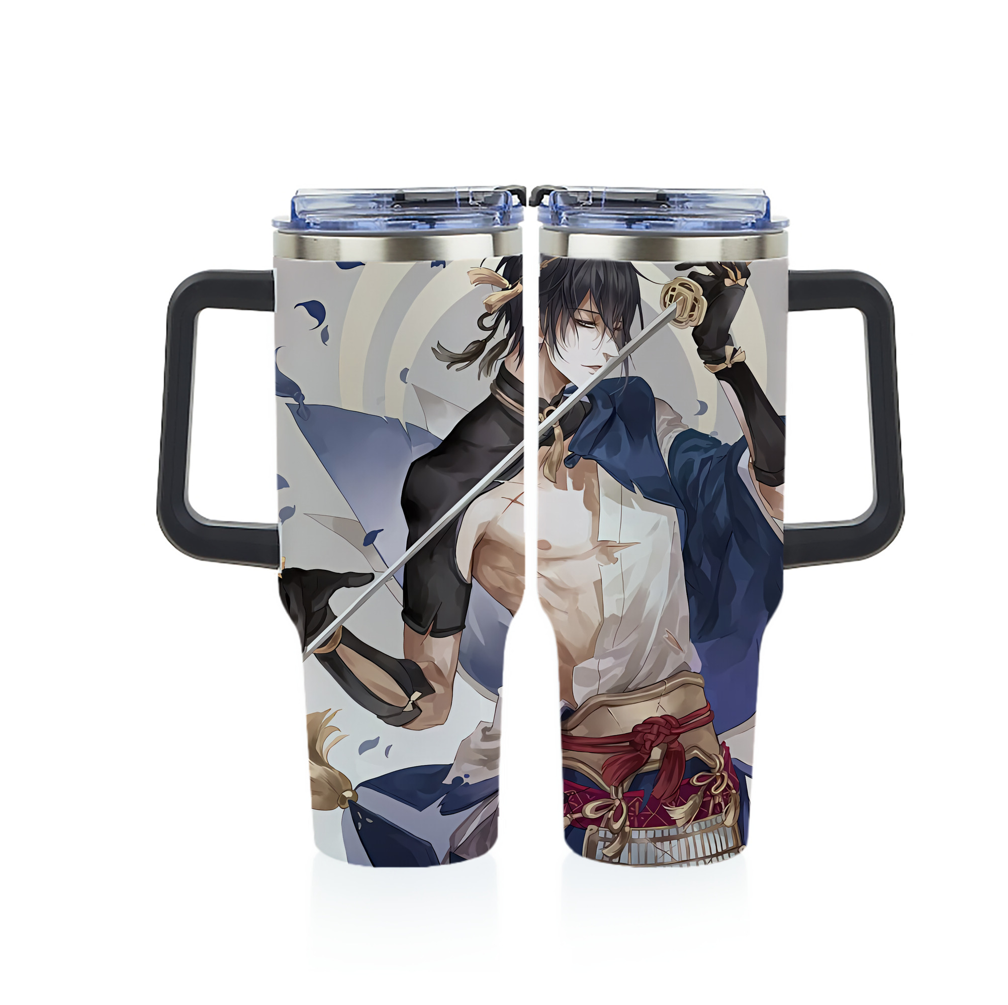 （画像用） 刀剣乱舞 Touken Ranbu 1200ｍLフルプリント車用タンブラー