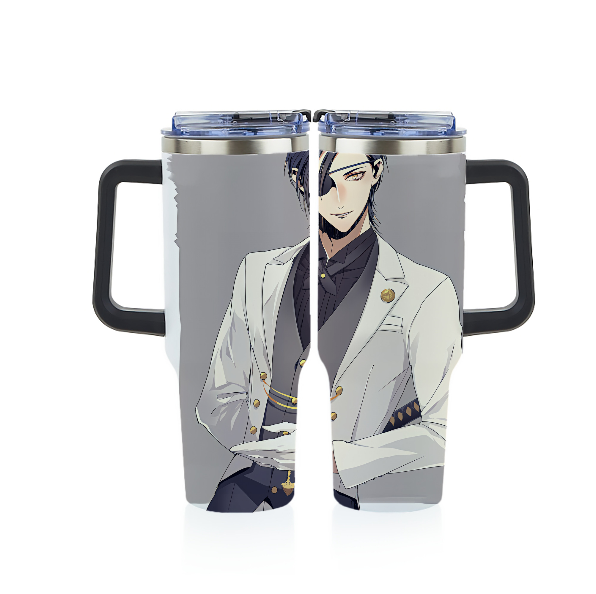 （画像用） 刀剣乱舞 Touken Ranbu 1200ｍLフルプリント車用タンブラー