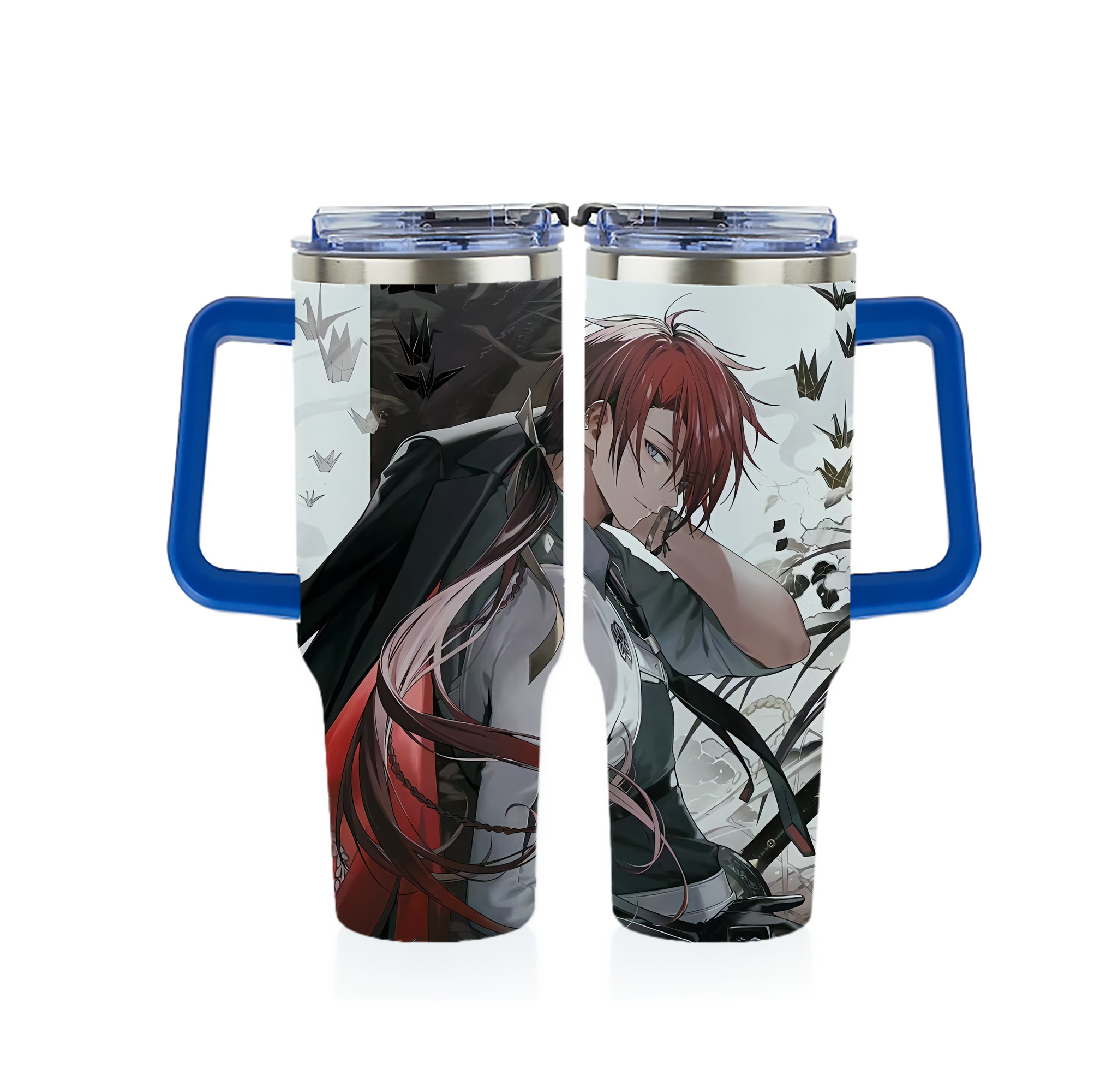 （画像用） 刀剣乱舞 Touken Ranbu 1200ｍLフルプリント車用タンブラー