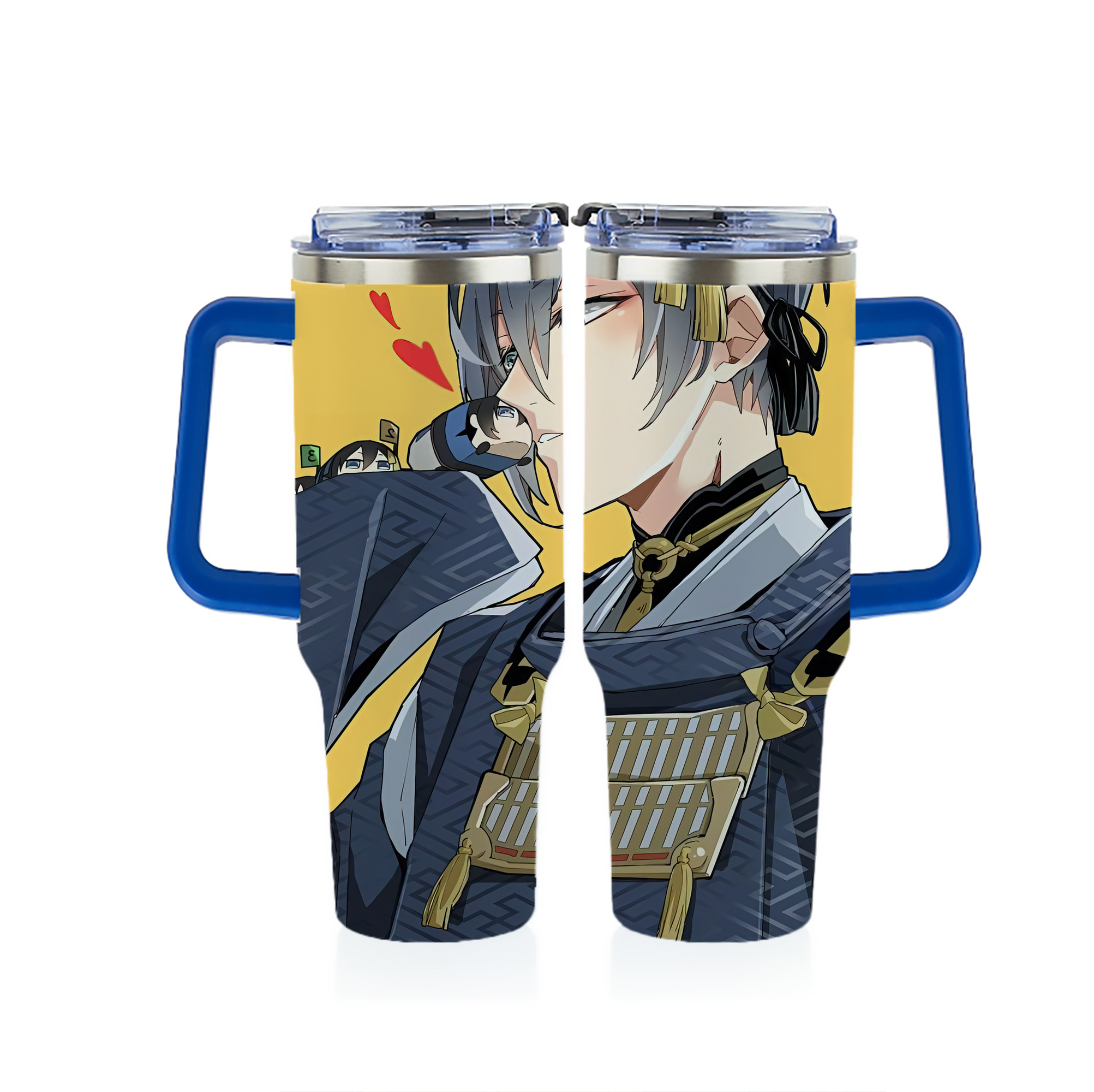 （画像用） 刀剣乱舞 Touken Ranbu 1200ｍLフルプリント車用タンブラー