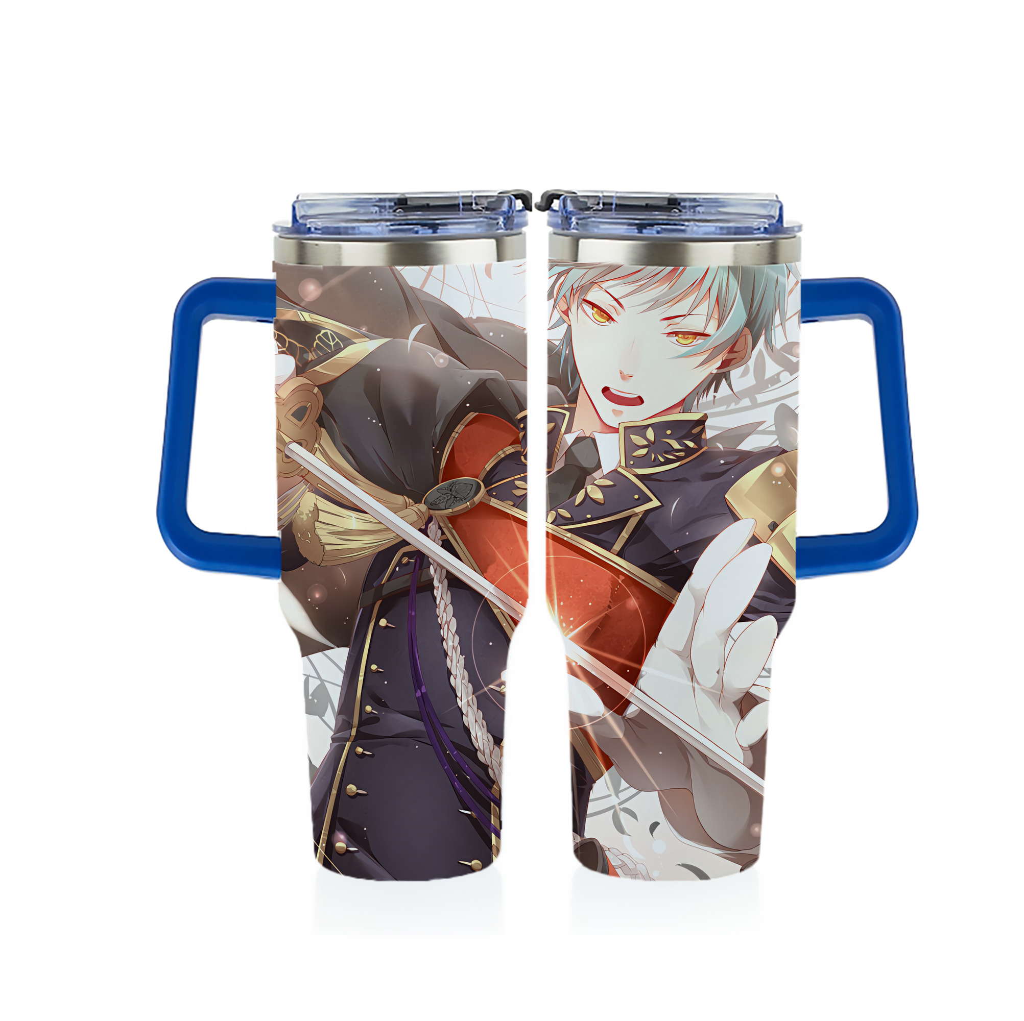 （画像用） 刀剣乱舞 Touken Ranbu 1200ｍLフルプリント車用タンブラー