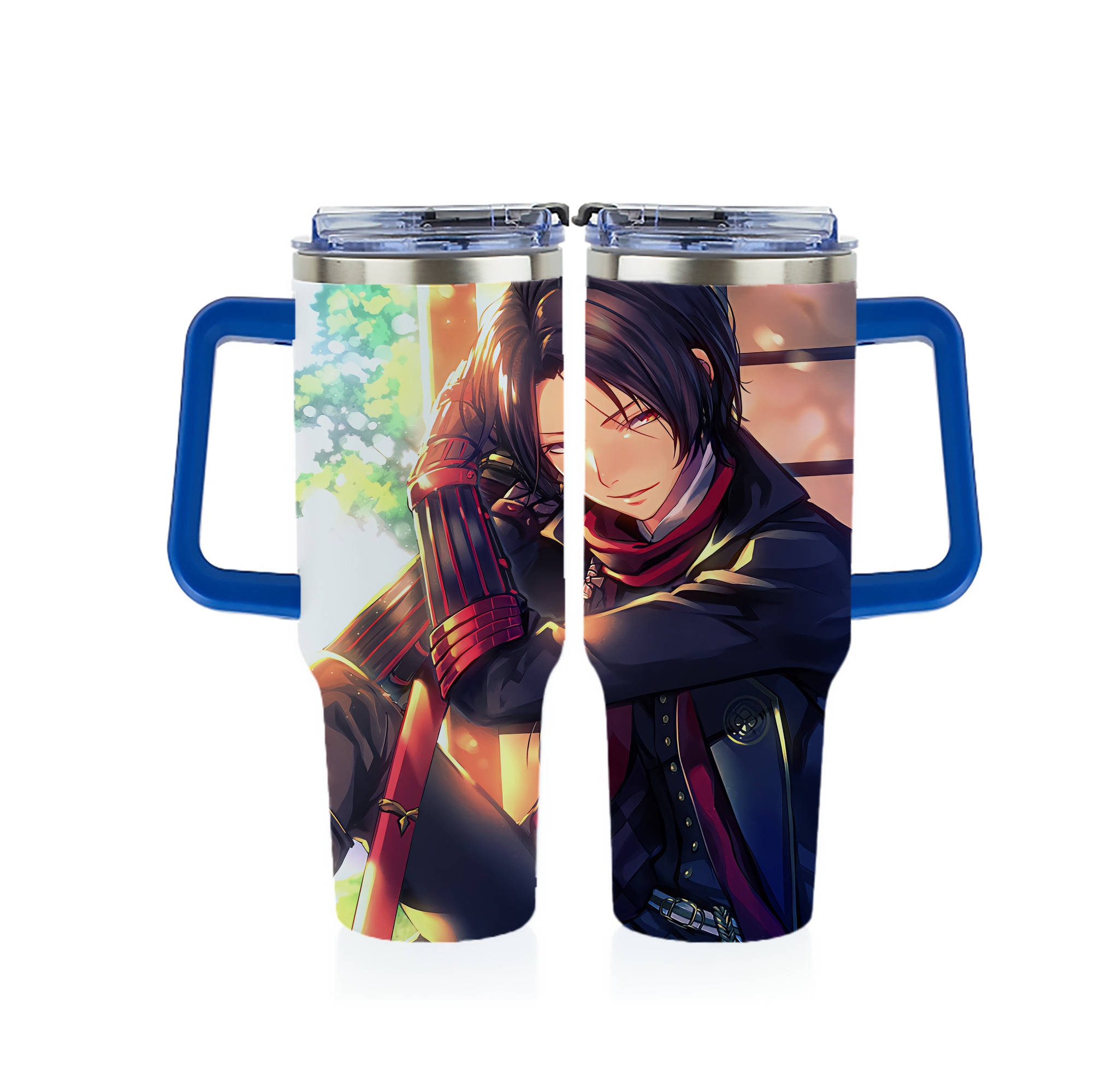 （画像用） 刀剣乱舞 Touken Ranbu 1200ｍLフルプリント車用タンブラー