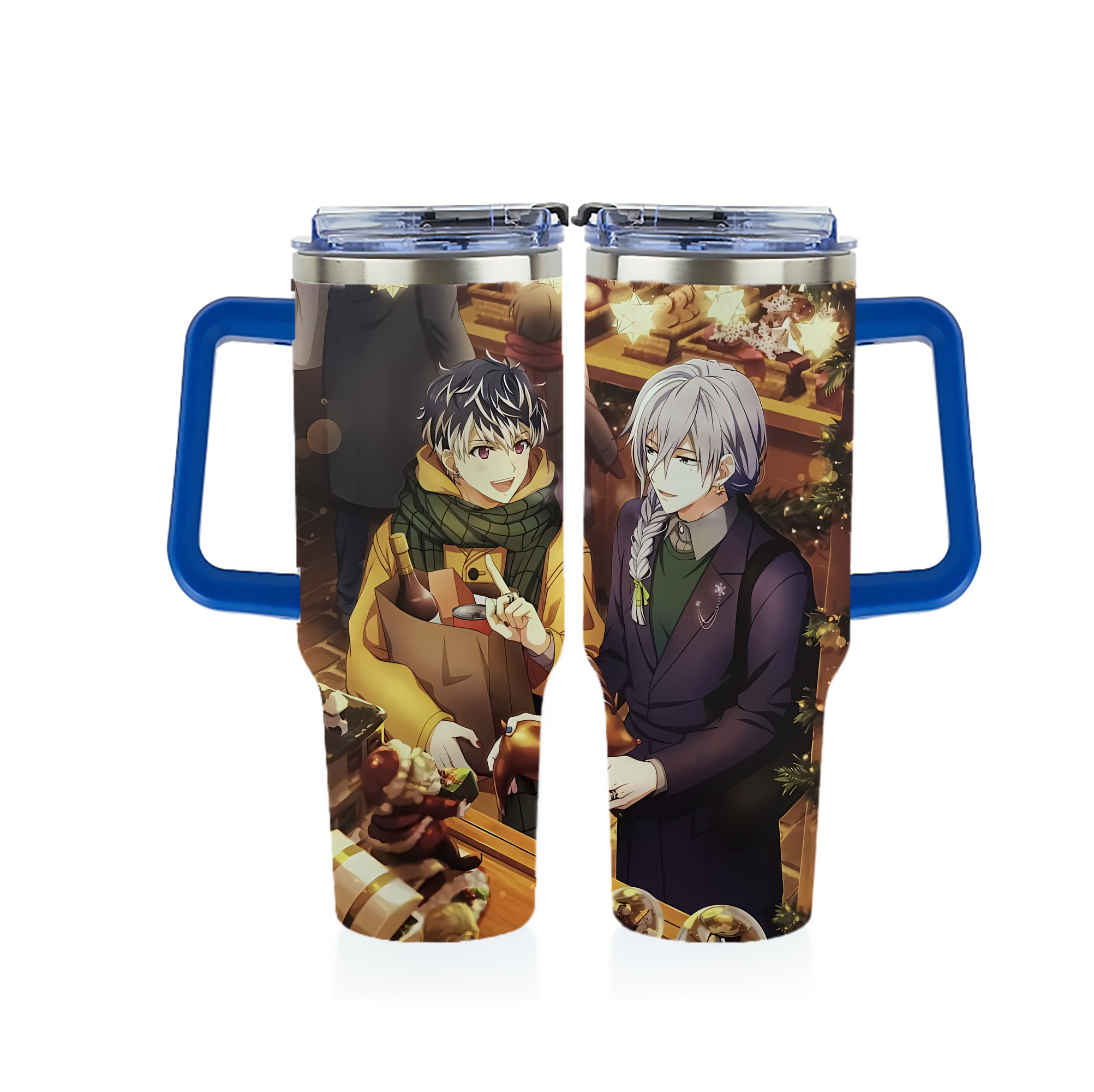 （画像用） 刀剣乱舞 Touken Ranbu 1200ｍLフルプリント車用タンブラー