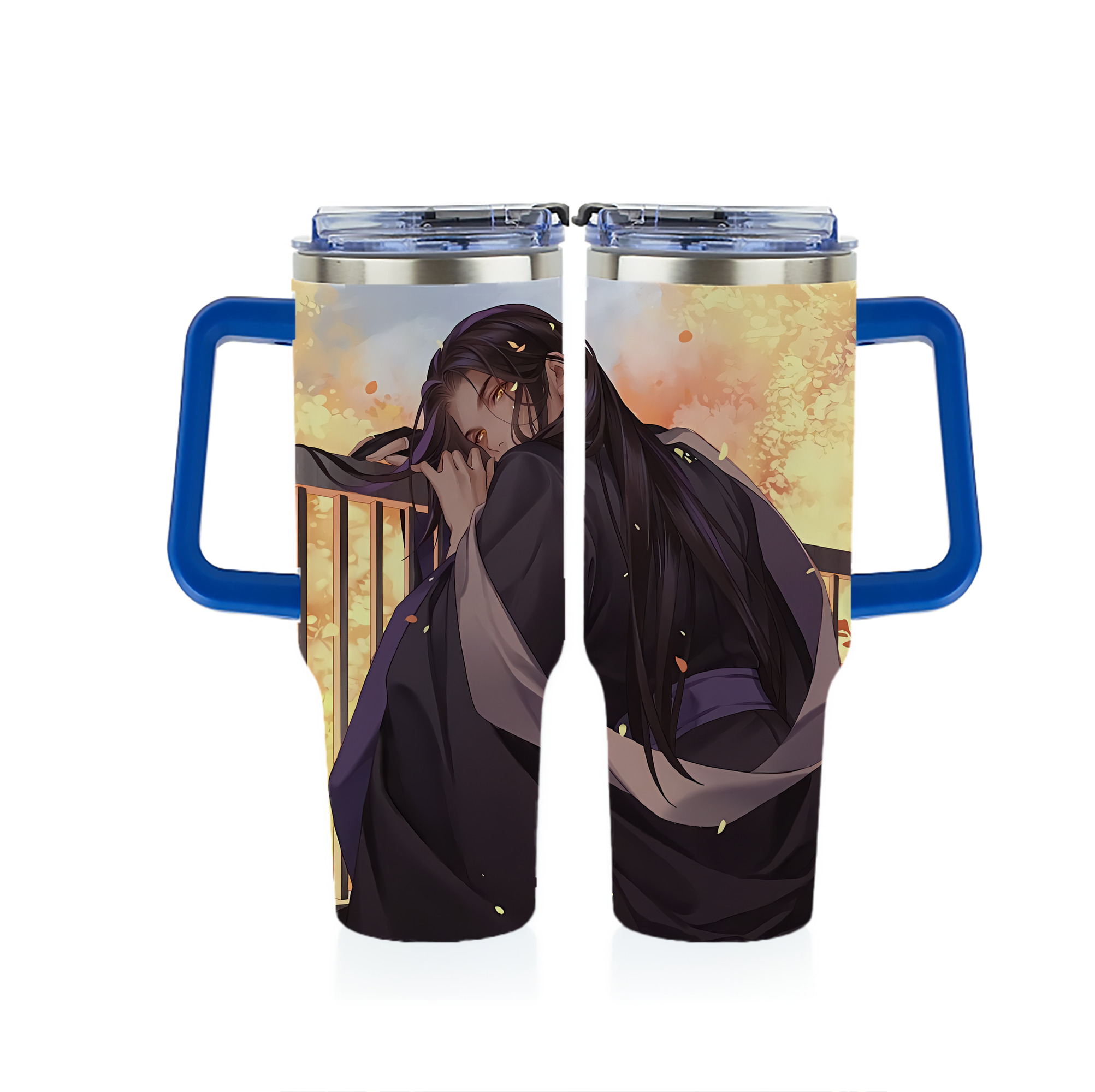 （画像用） 刀剣乱舞 Touken Ranbu 1200ｍLフルプリント車用タンブラー