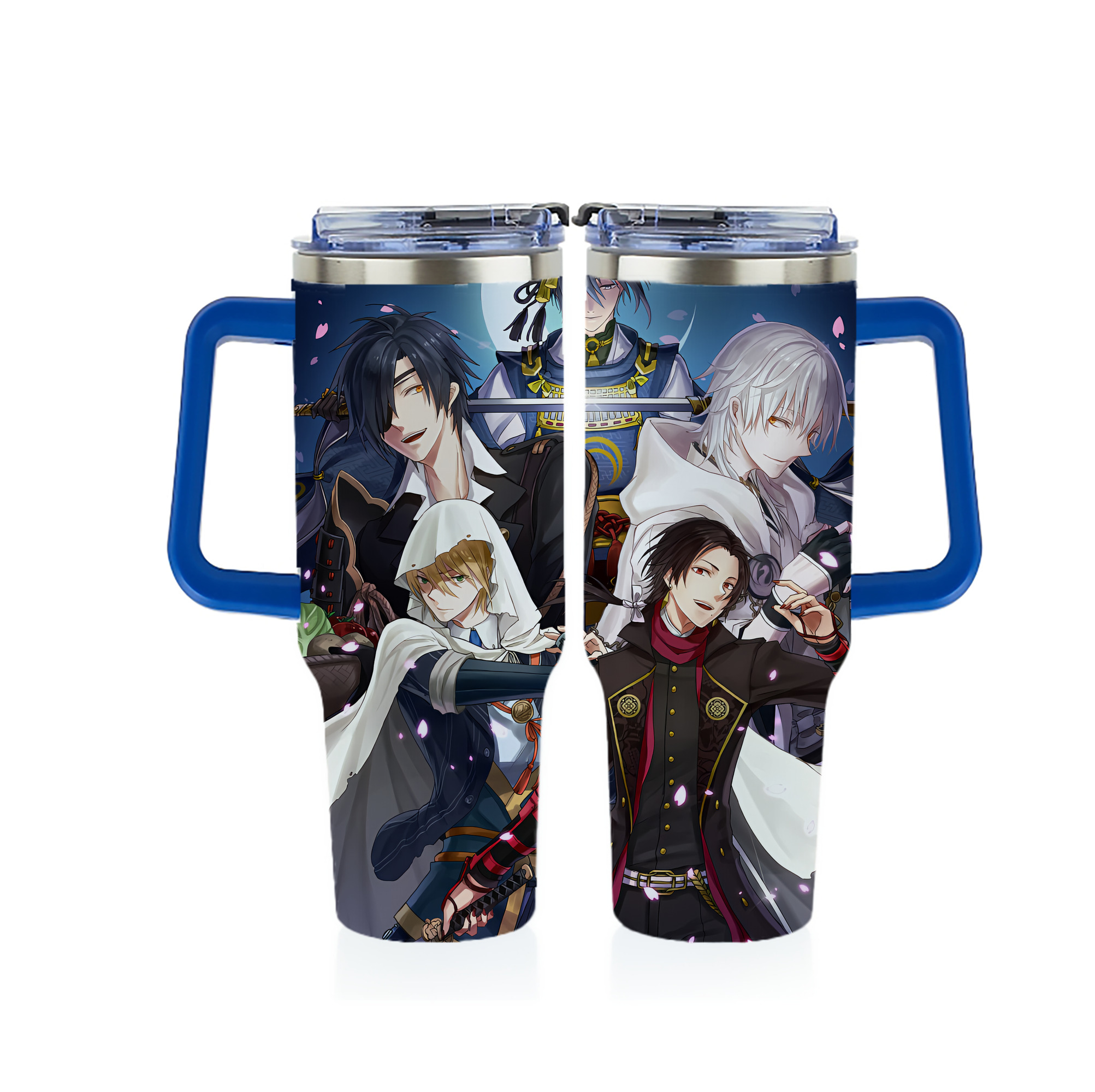 （画像用） 刀剣乱舞 Touken Ranbu 1200ｍLフルプリント車用タンブラー