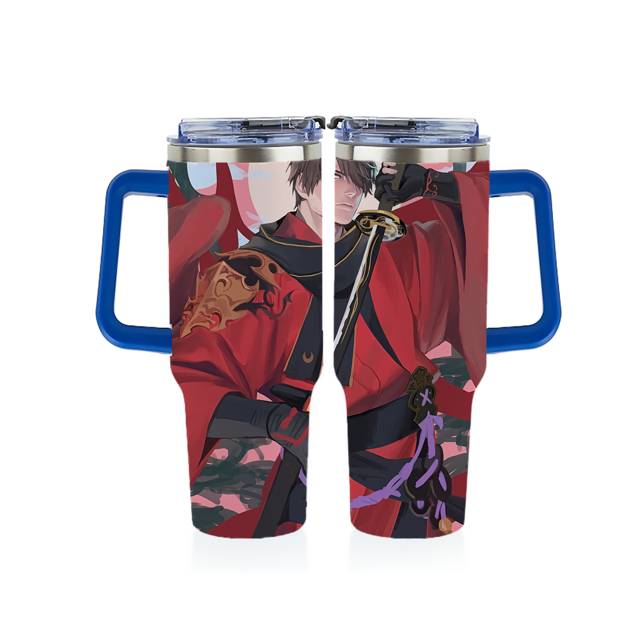 （画像用） 刀剣乱舞 Touken Ranbu 1200ｍLフルプリント車用タンブラー