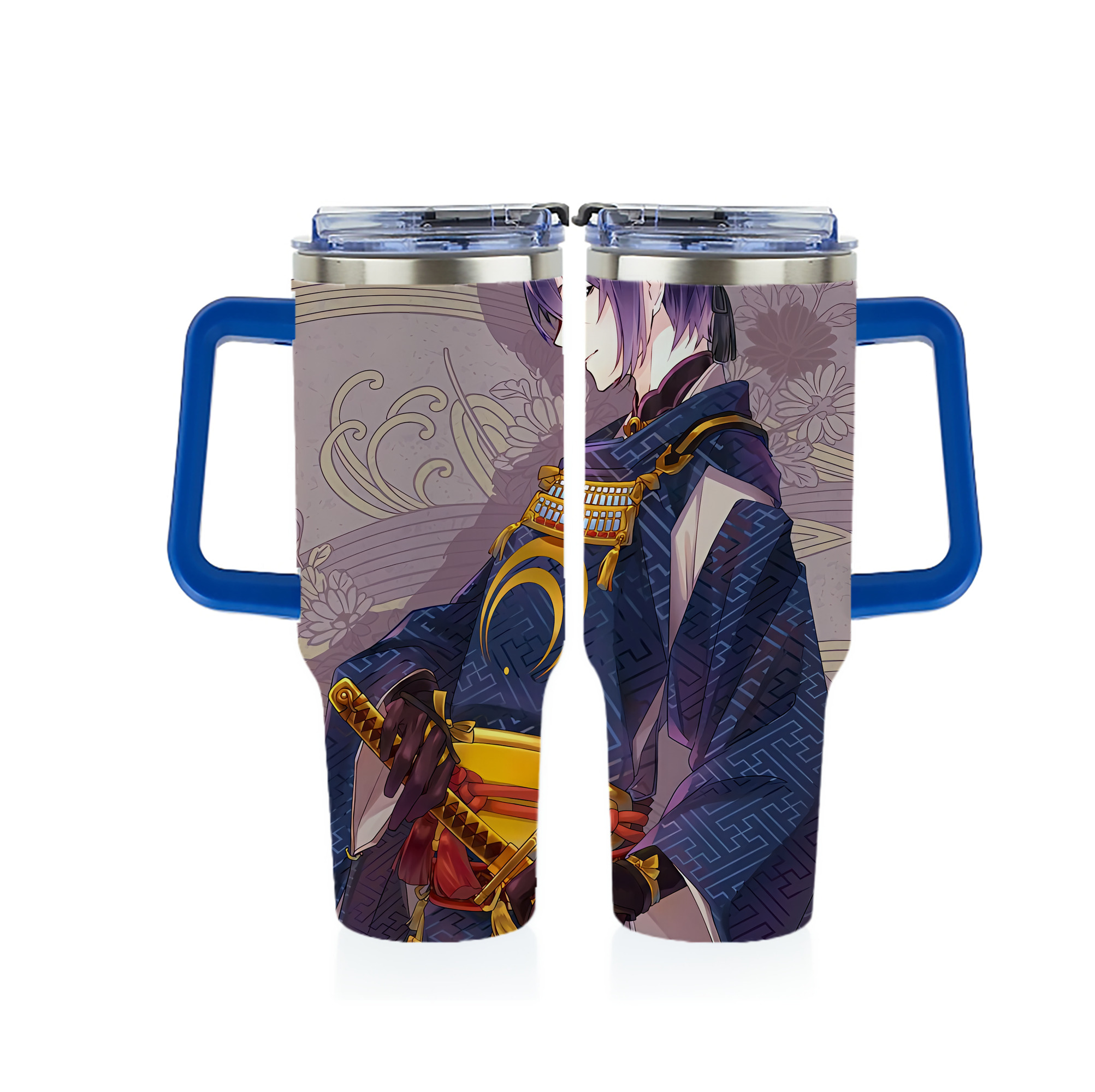 （画像用） 刀剣乱舞 Touken Ranbu 1200ｍLフルプリント車用タンブラー
