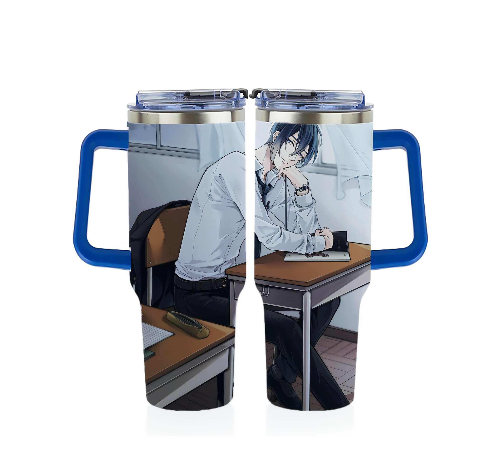 （画像用） 刀剣乱舞 Touken Ranbu 1200ｍLフルプリント車用タンブラー