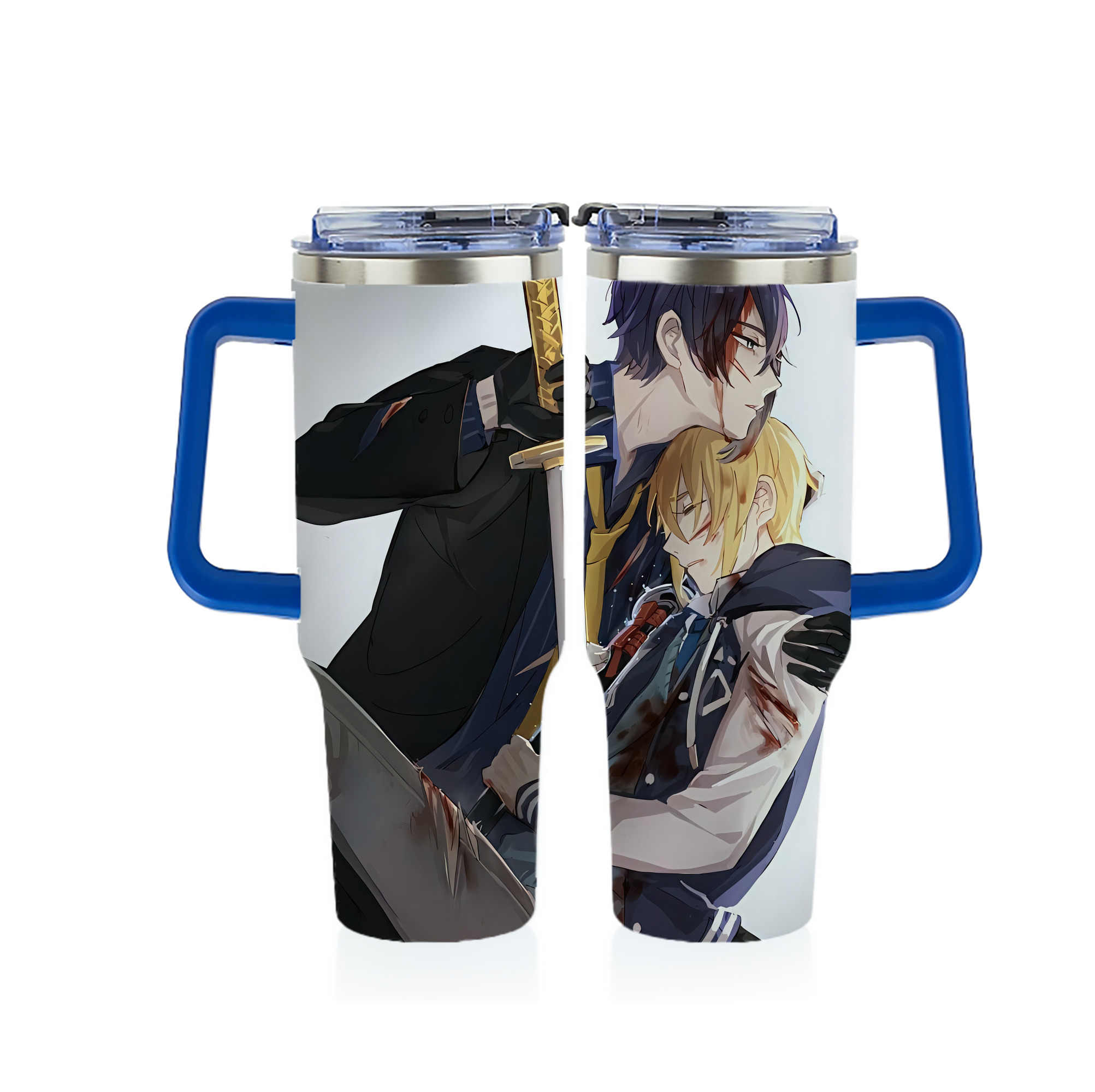 （画像用） 刀剣乱舞 Touken Ranbu 1200ｍLフルプリント車用タンブラー