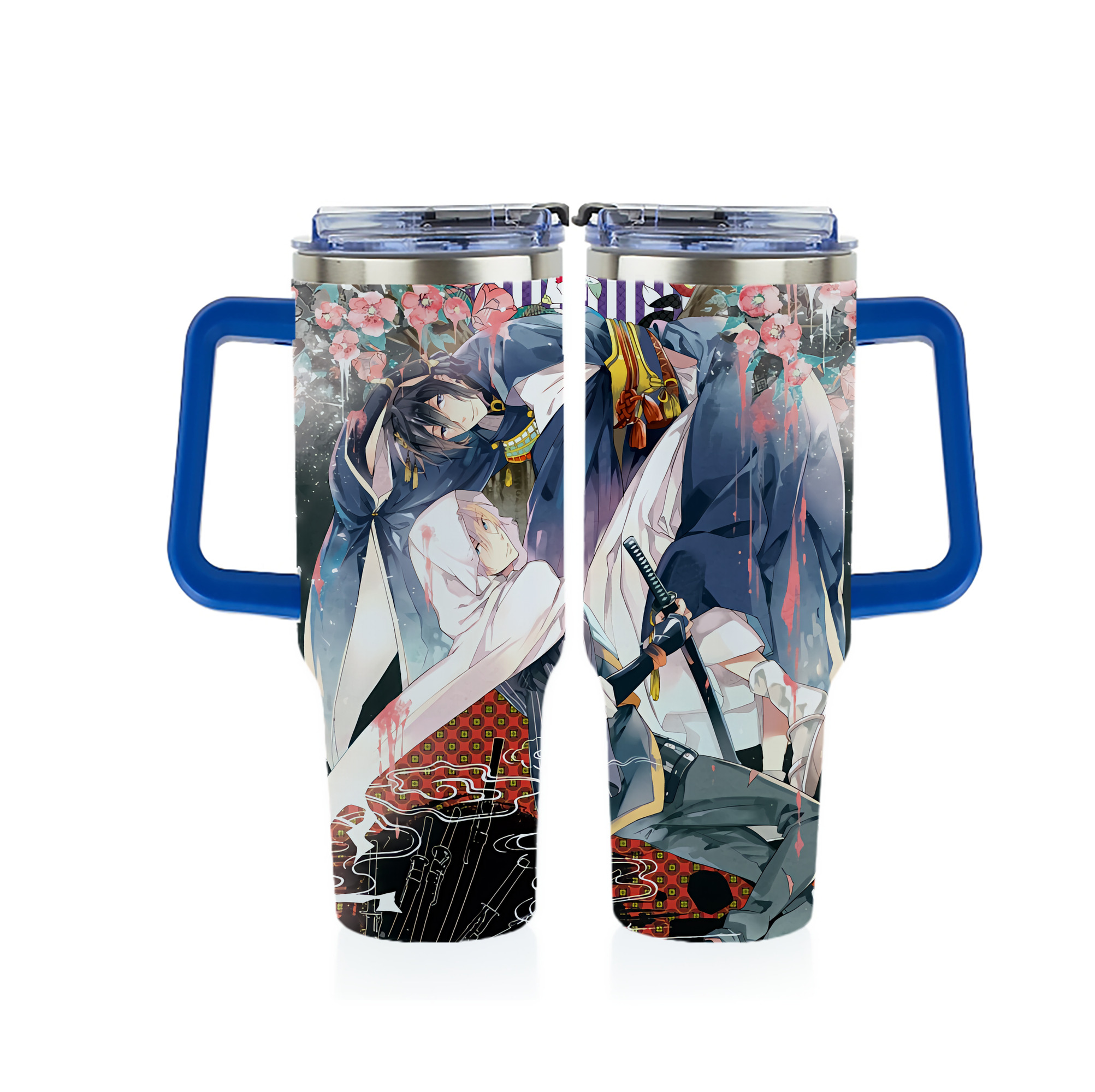 （画像用） 刀剣乱舞 Touken Ranbu 1200ｍLフルプリント車用タンブラー