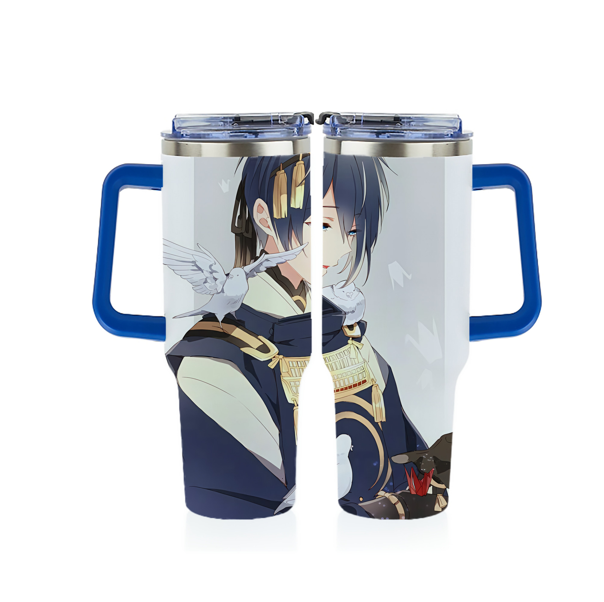 （画像用） 刀剣乱舞 Touken Ranbu 1200ｍLフルプリント車用タンブラー