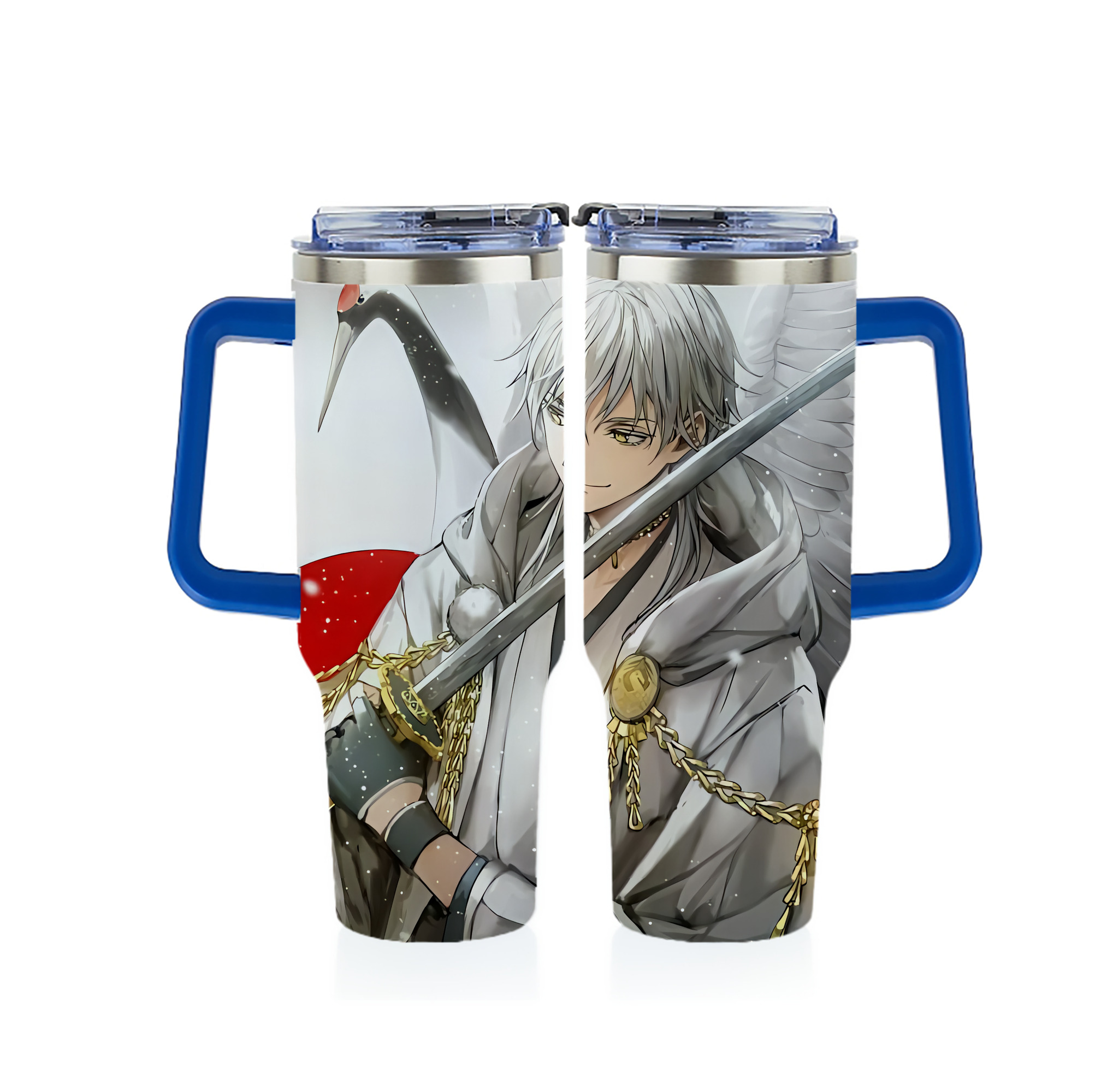 （画像用） 刀剣乱舞 Touken Ranbu 1200ｍLフルプリント車用タンブラー