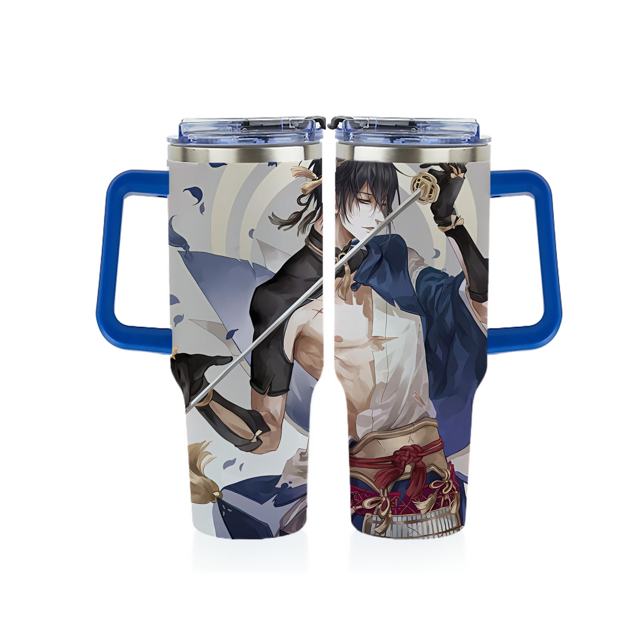（画像用） 刀剣乱舞 Touken Ranbu 1200ｍLフルプリント車用タンブラー