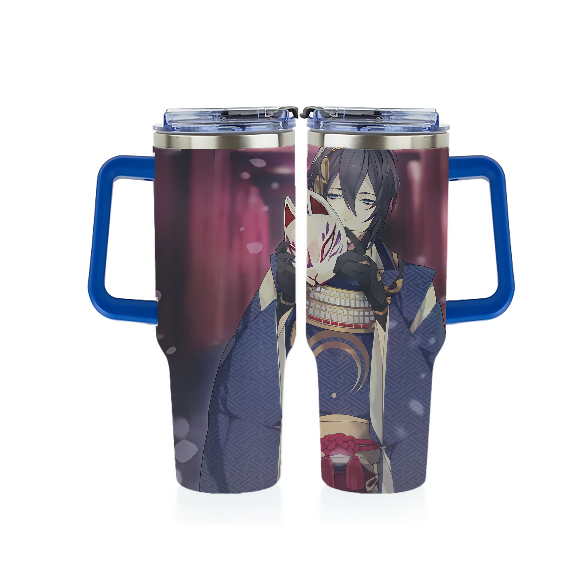 （画像用） 刀剣乱舞 Touken Ranbu 1200ｍLフルプリント車用タンブラー
