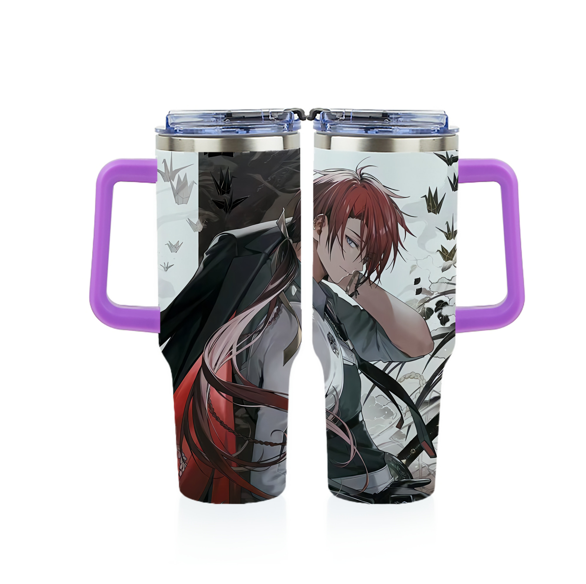 （画像用） 刀剣乱舞 Touken Ranbu 1200ｍLフルプリント車用タンブラー
