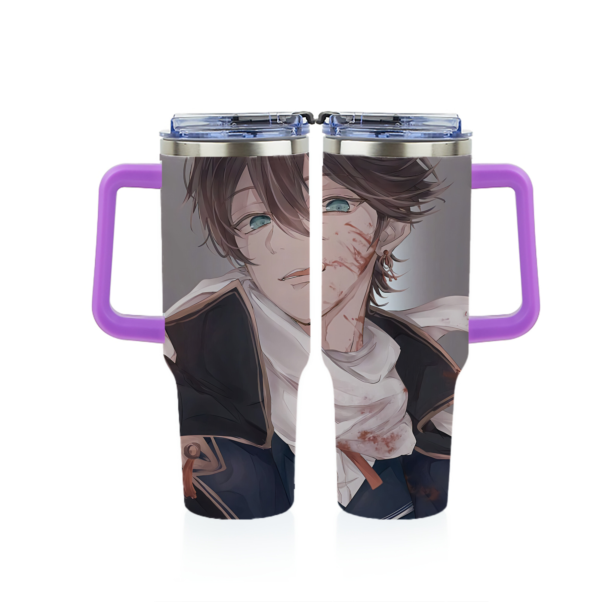 （画像用） 刀剣乱舞 Touken Ranbu 1200ｍLフルプリント車用タンブラー