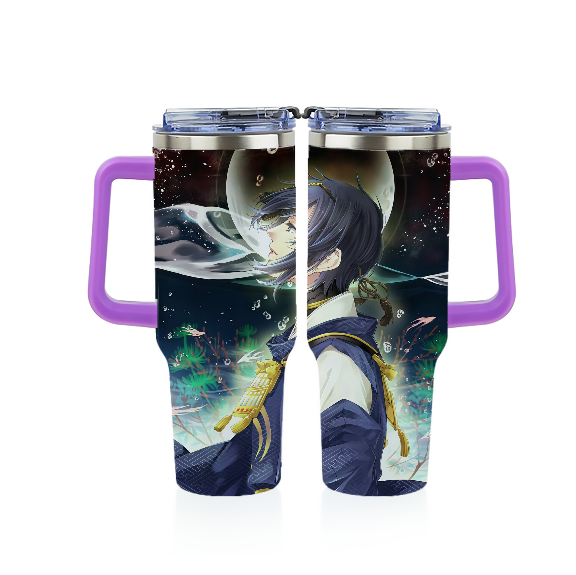 （画像用） 刀剣乱舞 Touken Ranbu 1200ｍLフルプリント車用タンブラー