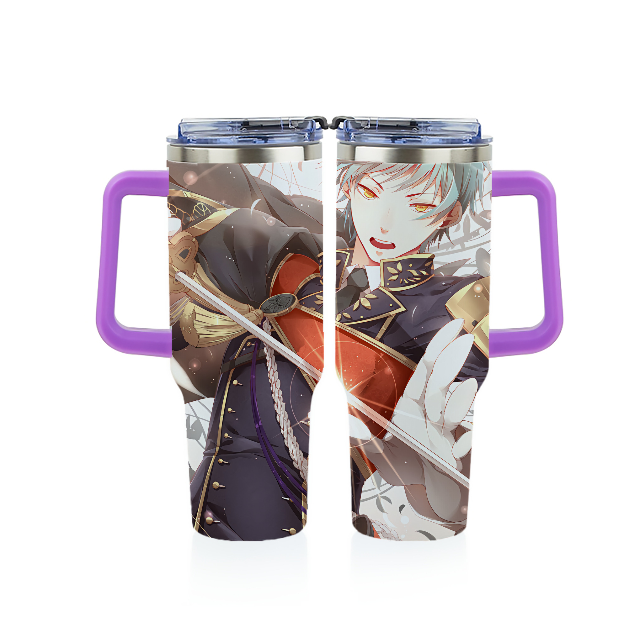 （画像用） 刀剣乱舞 Touken Ranbu 1200ｍLフルプリント車用タンブラー