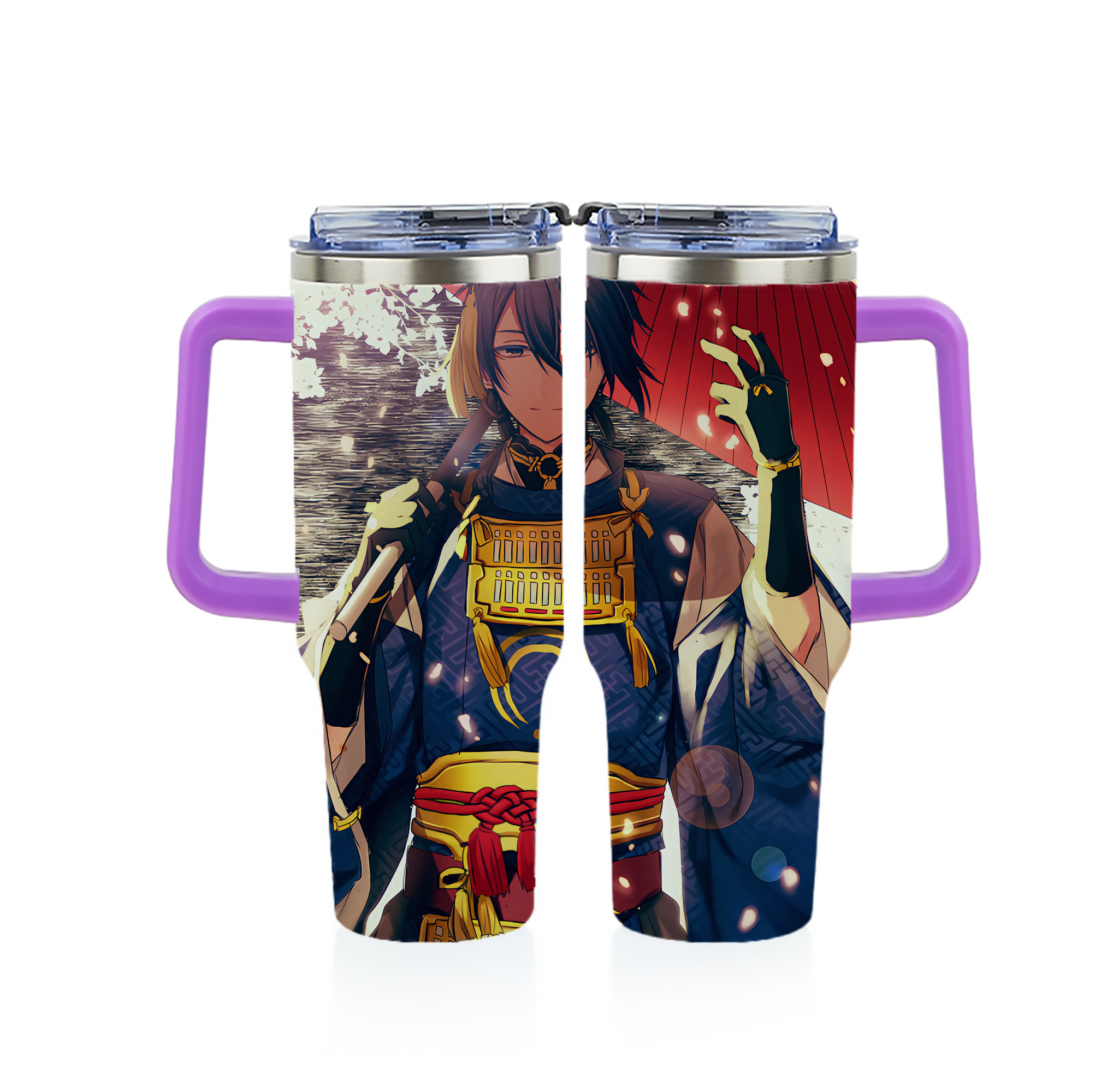 （画像用） 刀剣乱舞 Touken Ranbu 1200ｍLフルプリント車用タンブラー