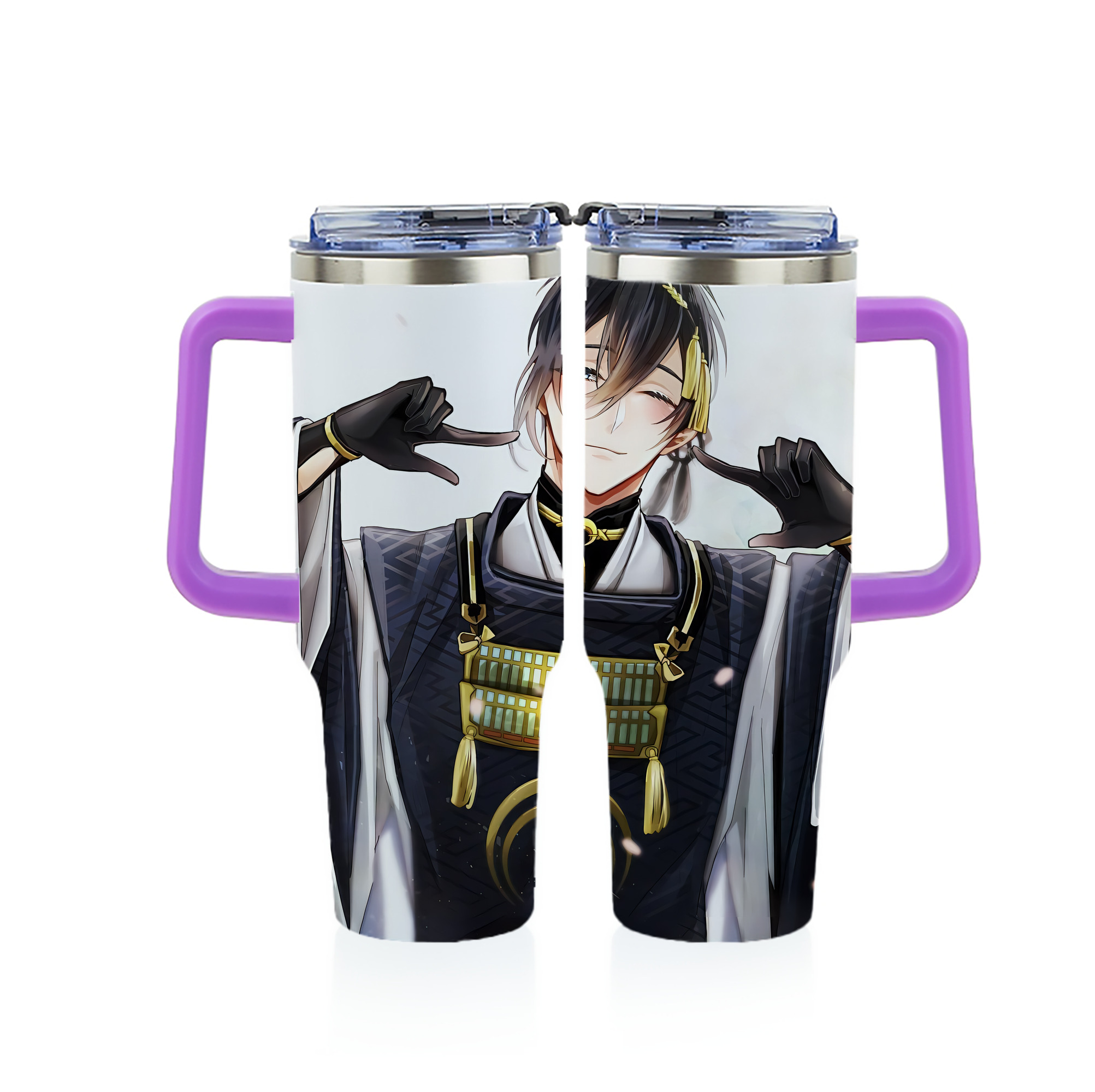 （画像用） 刀剣乱舞 Touken Ranbu 1200ｍLフルプリント車用タンブラー