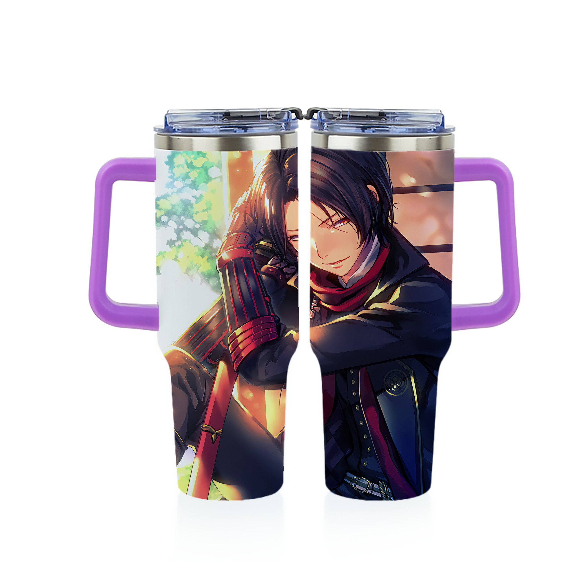 （画像用） 刀剣乱舞 Touken Ranbu 1200ｍLフルプリント車用タンブラー