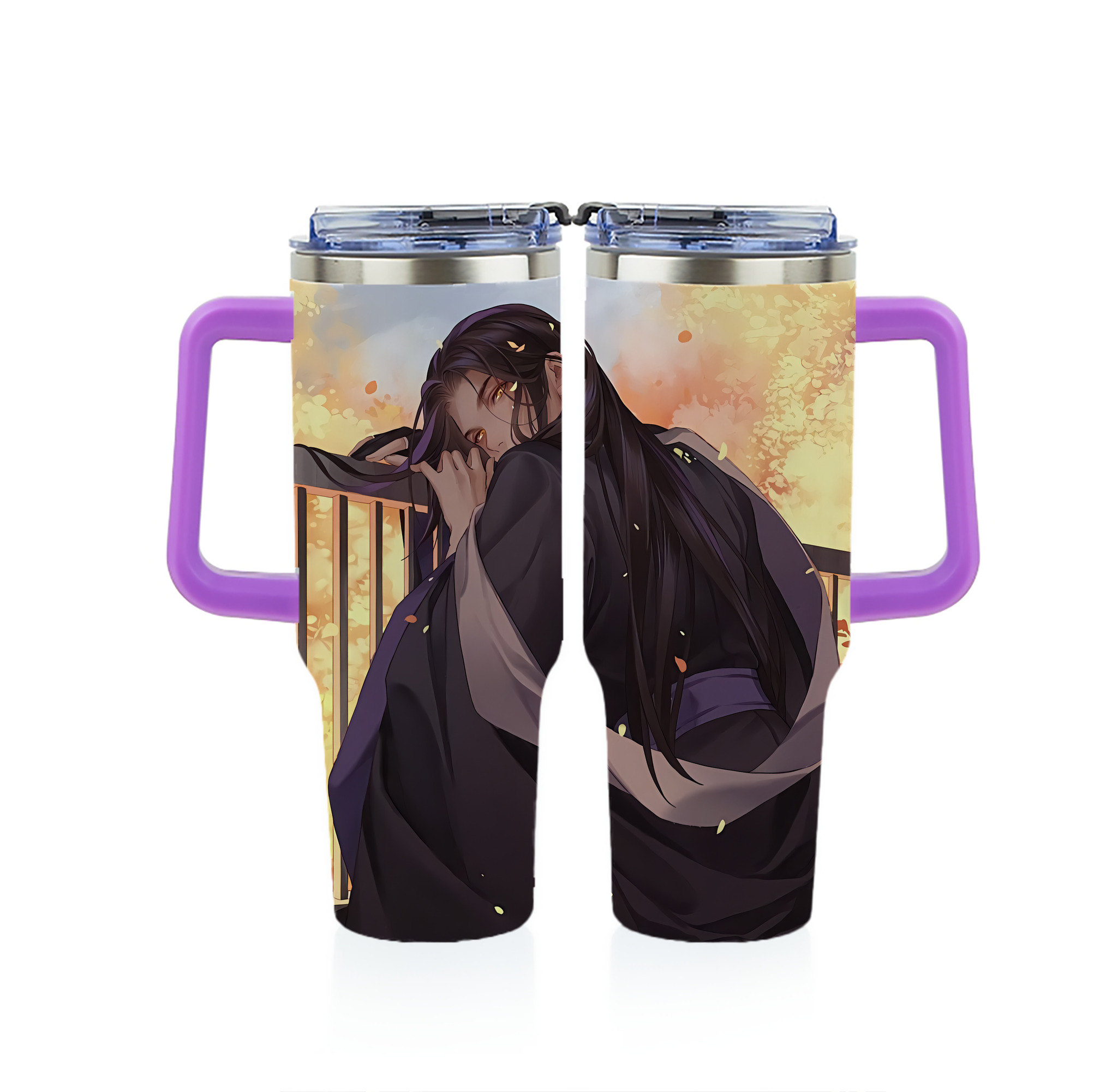 （画像用） 刀剣乱舞 Touken Ranbu 1200ｍLフルプリント車用タンブラー